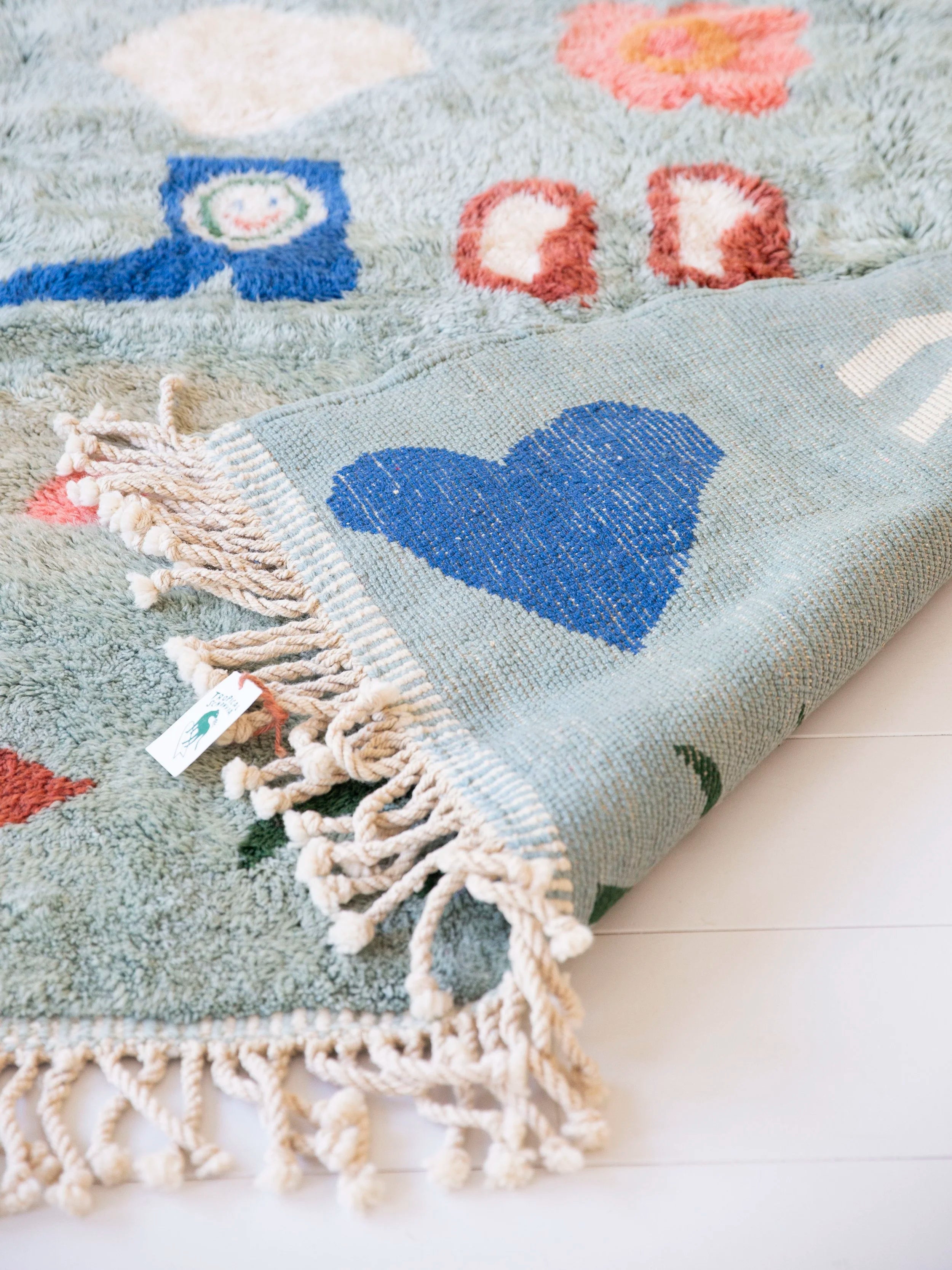 Indigo Joy / wool rug large-SQ6161398