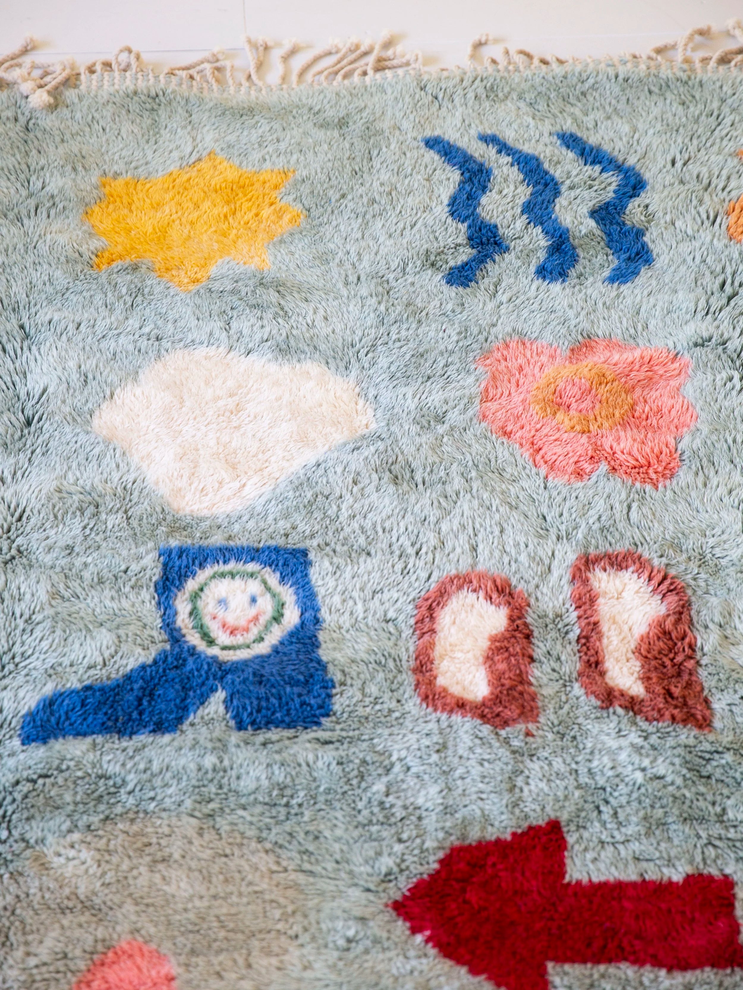 Indigo Joy / wool rug large-SQ6161398