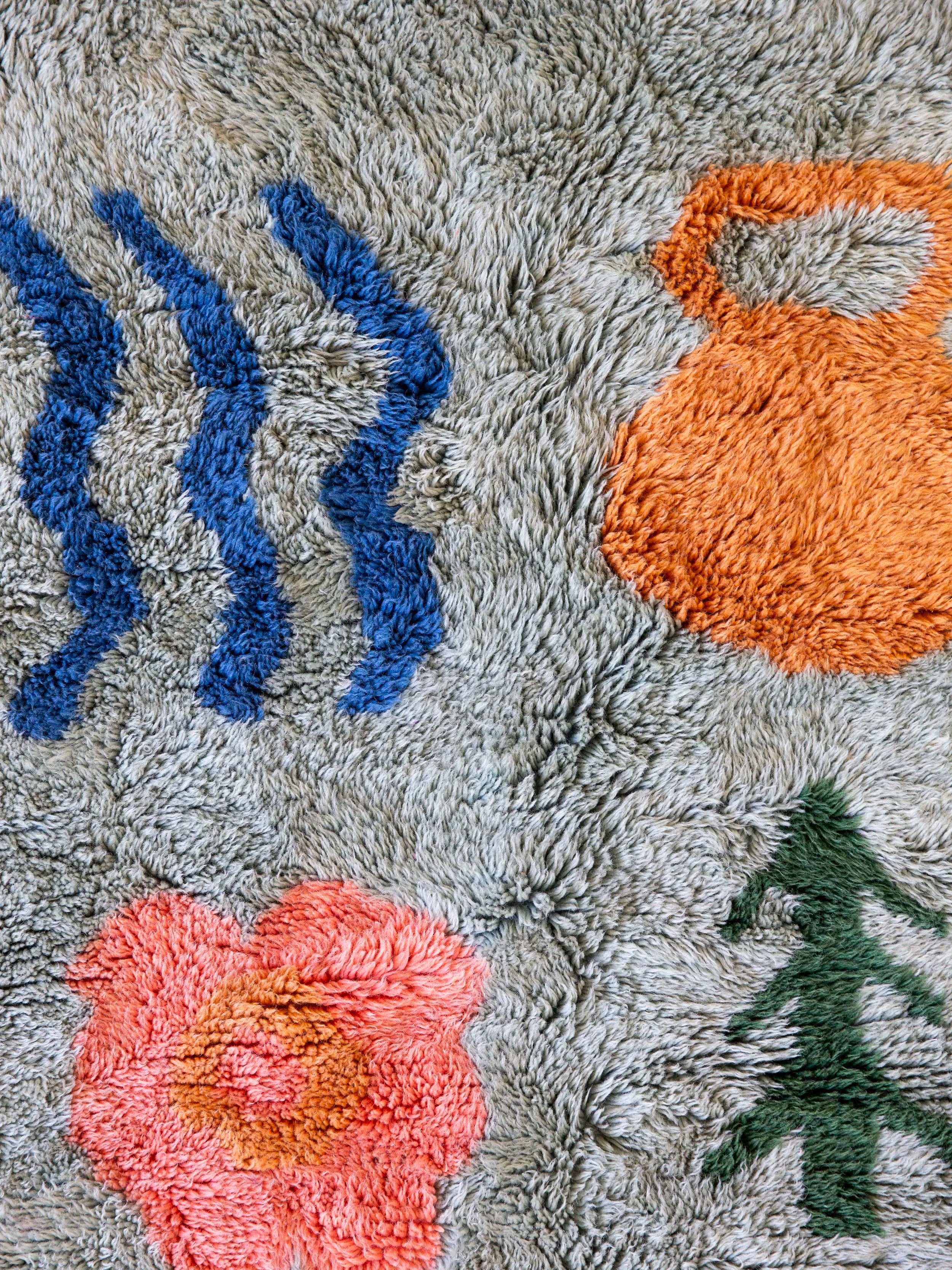 Indigo Joy / wool rug large-SQ6161398