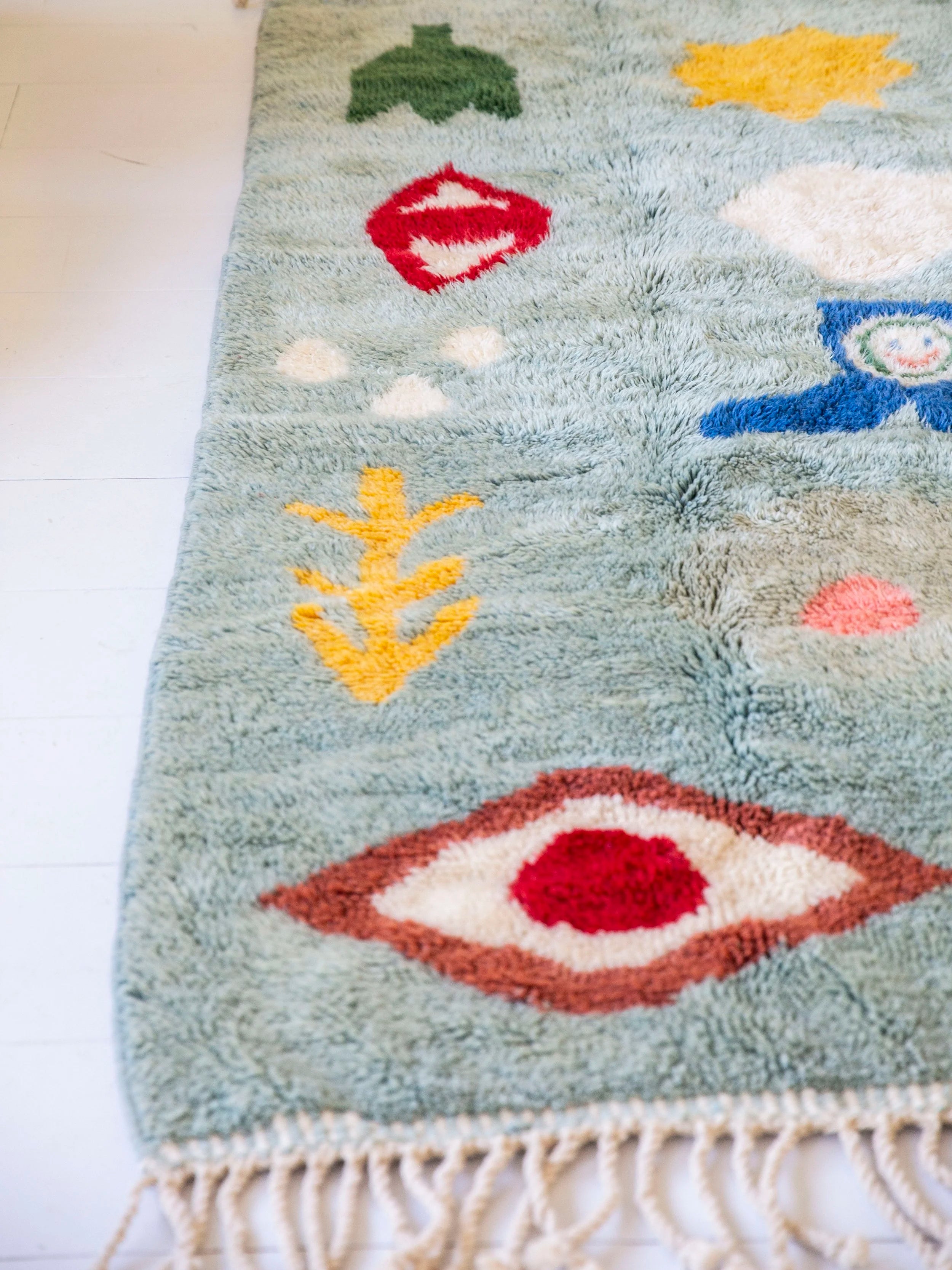 Indigo Joy / wool rug large-SQ6161398