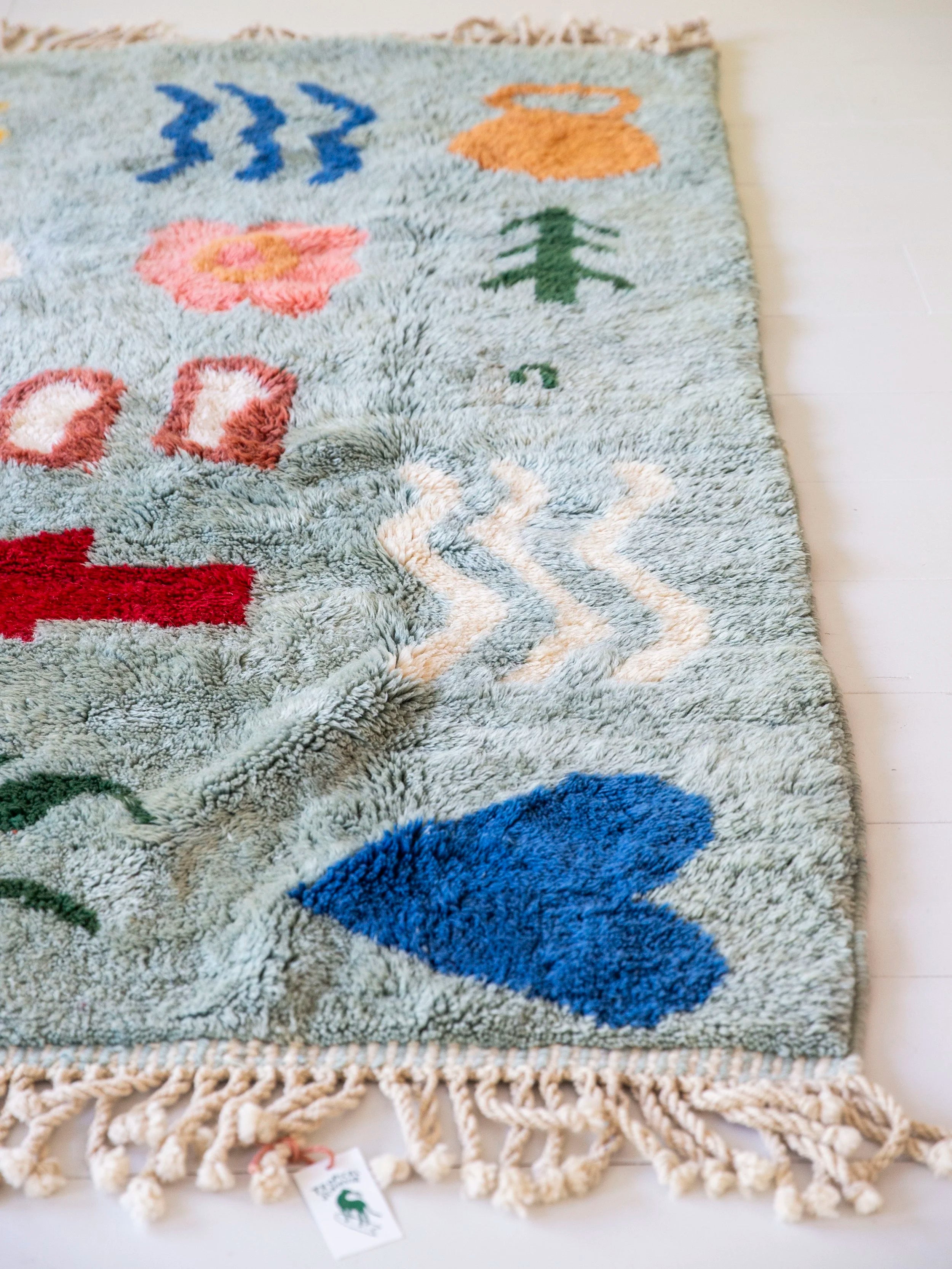 Indigo Joy / wool rug large-SQ6161398