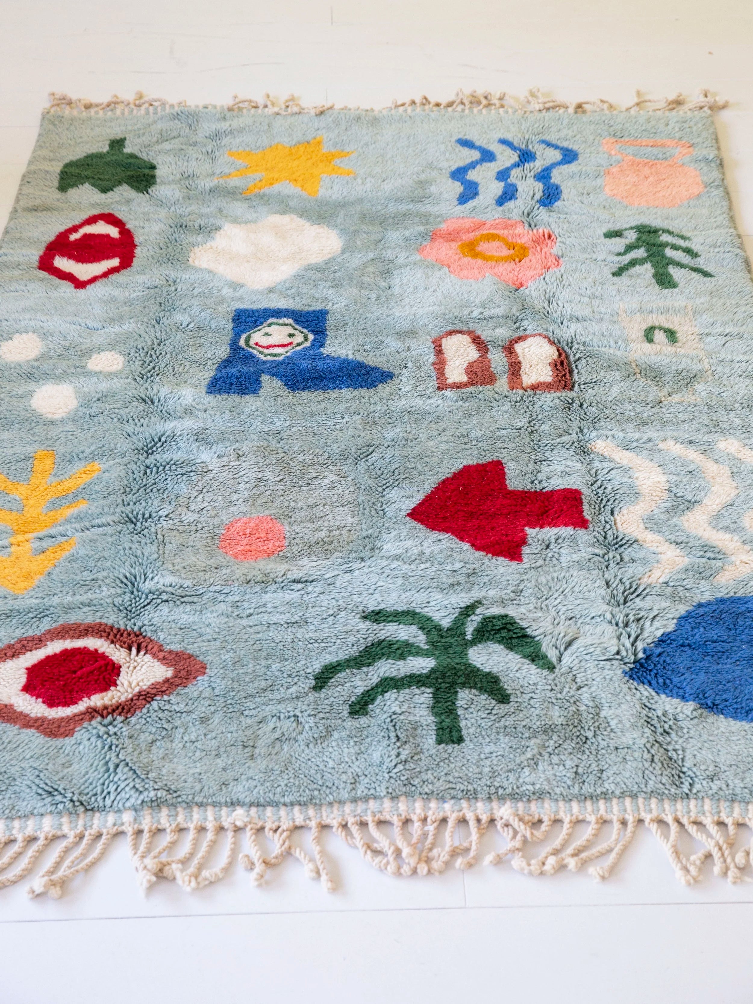 Indigo Joy / wool rug large-SQ6161398