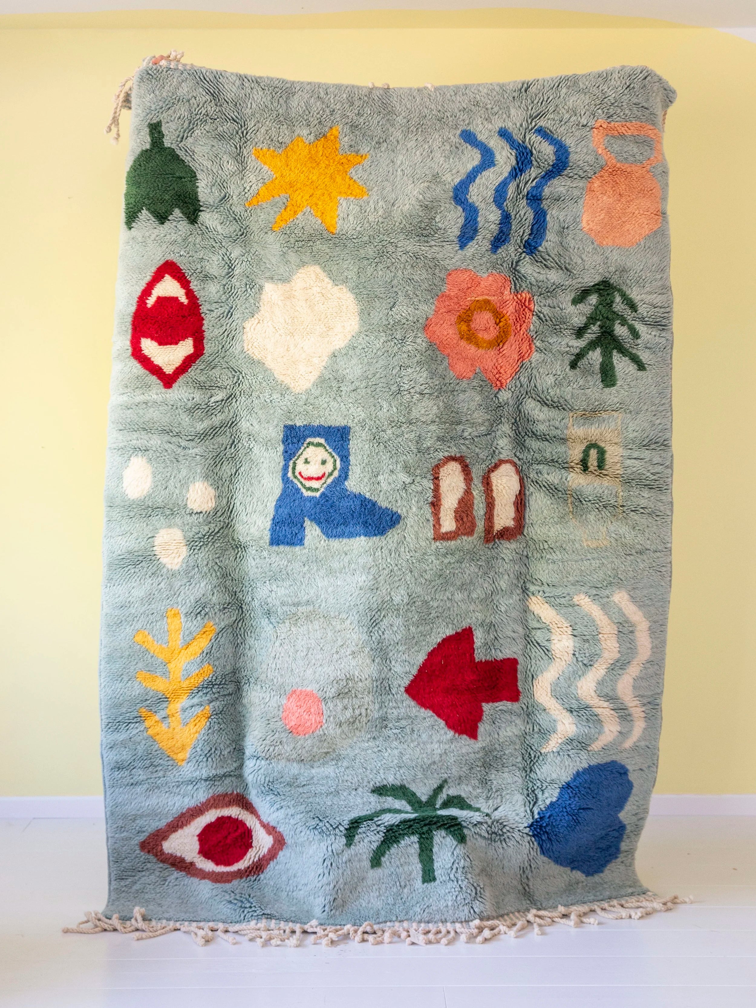 Indigo Joy / wool rug large-SQ6161398