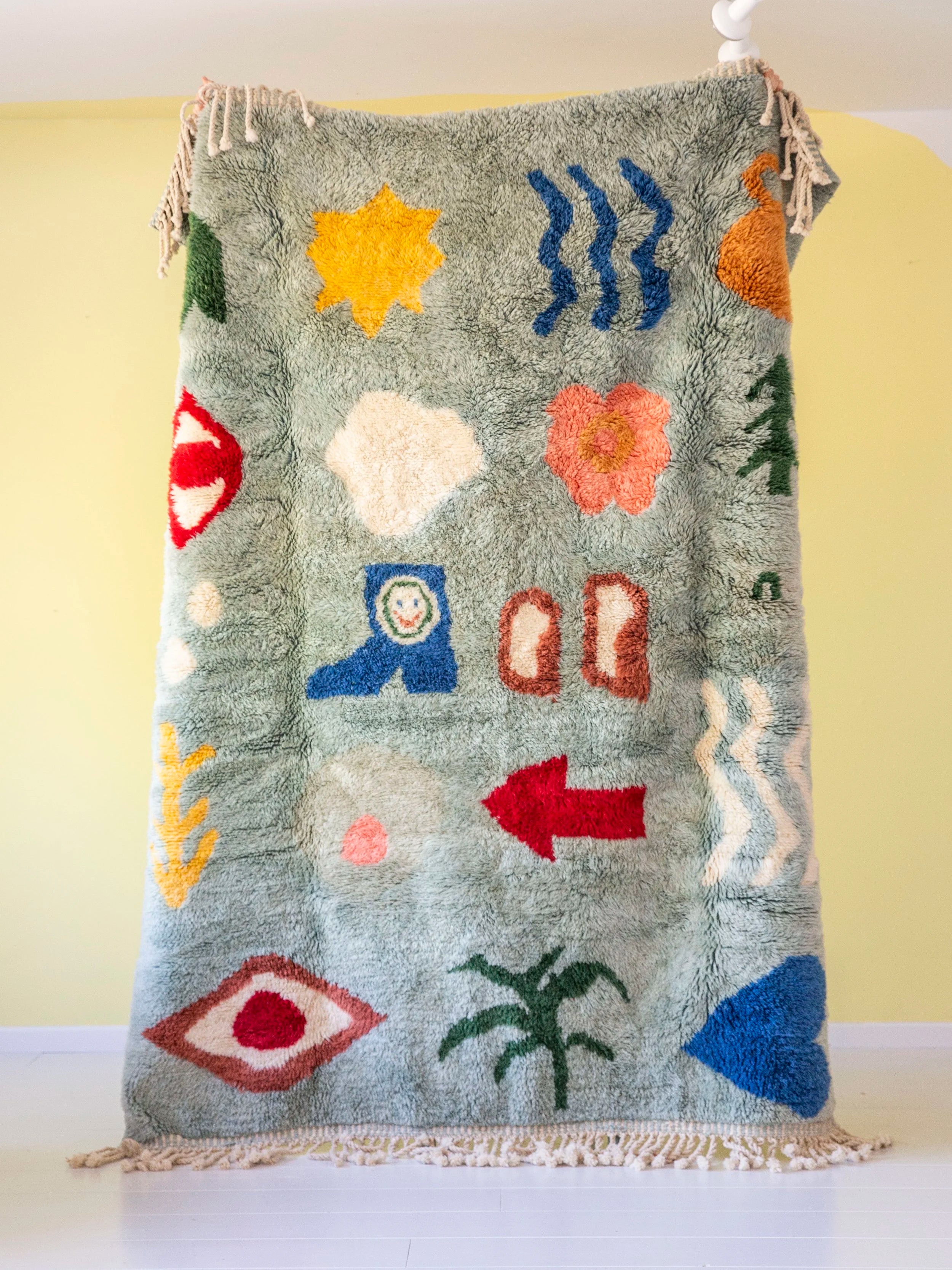 Indigo Joy / wool rug large-SQ6161398