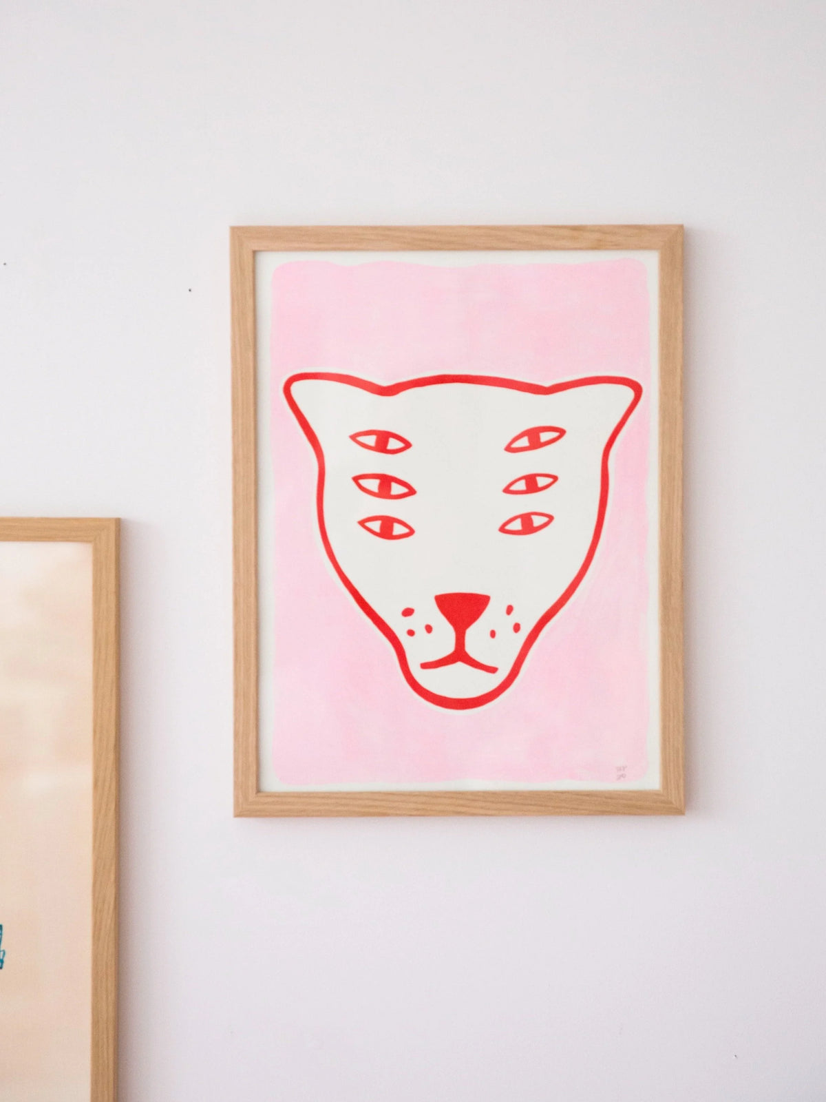 The Protector / pink and red