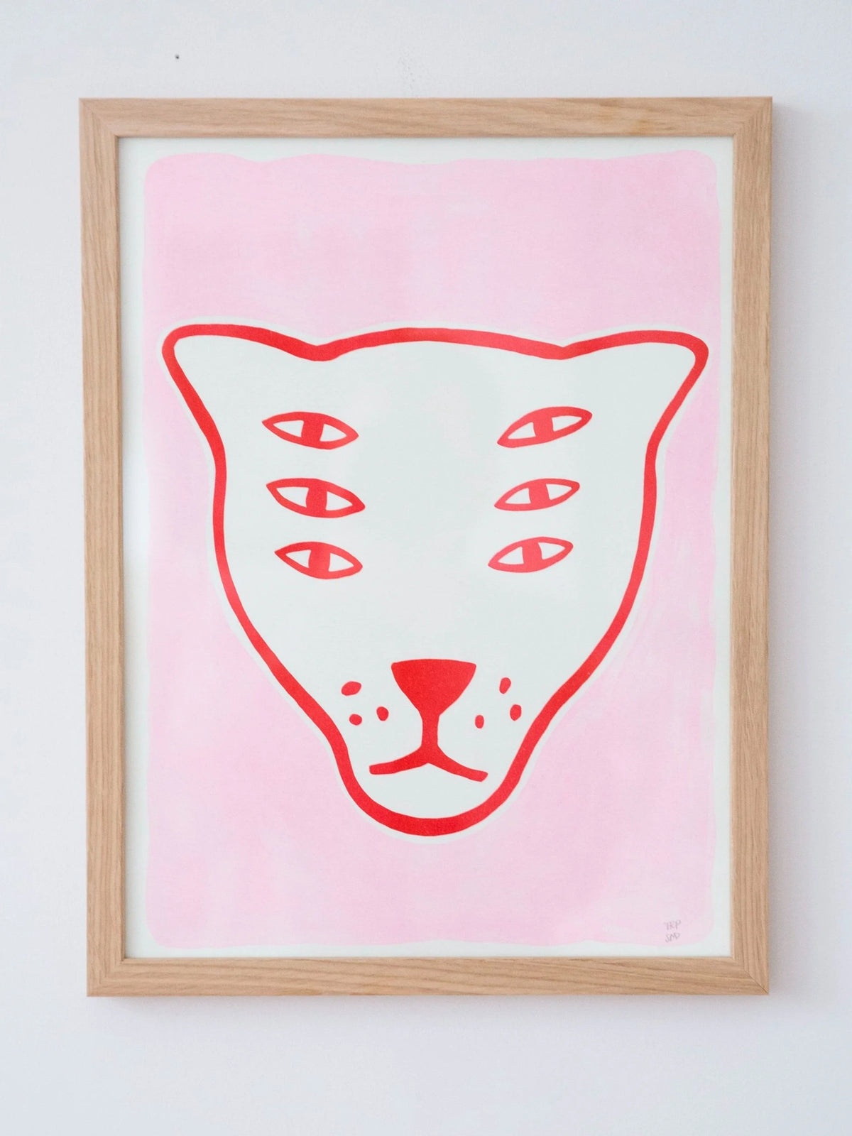 The Protector / pink and red