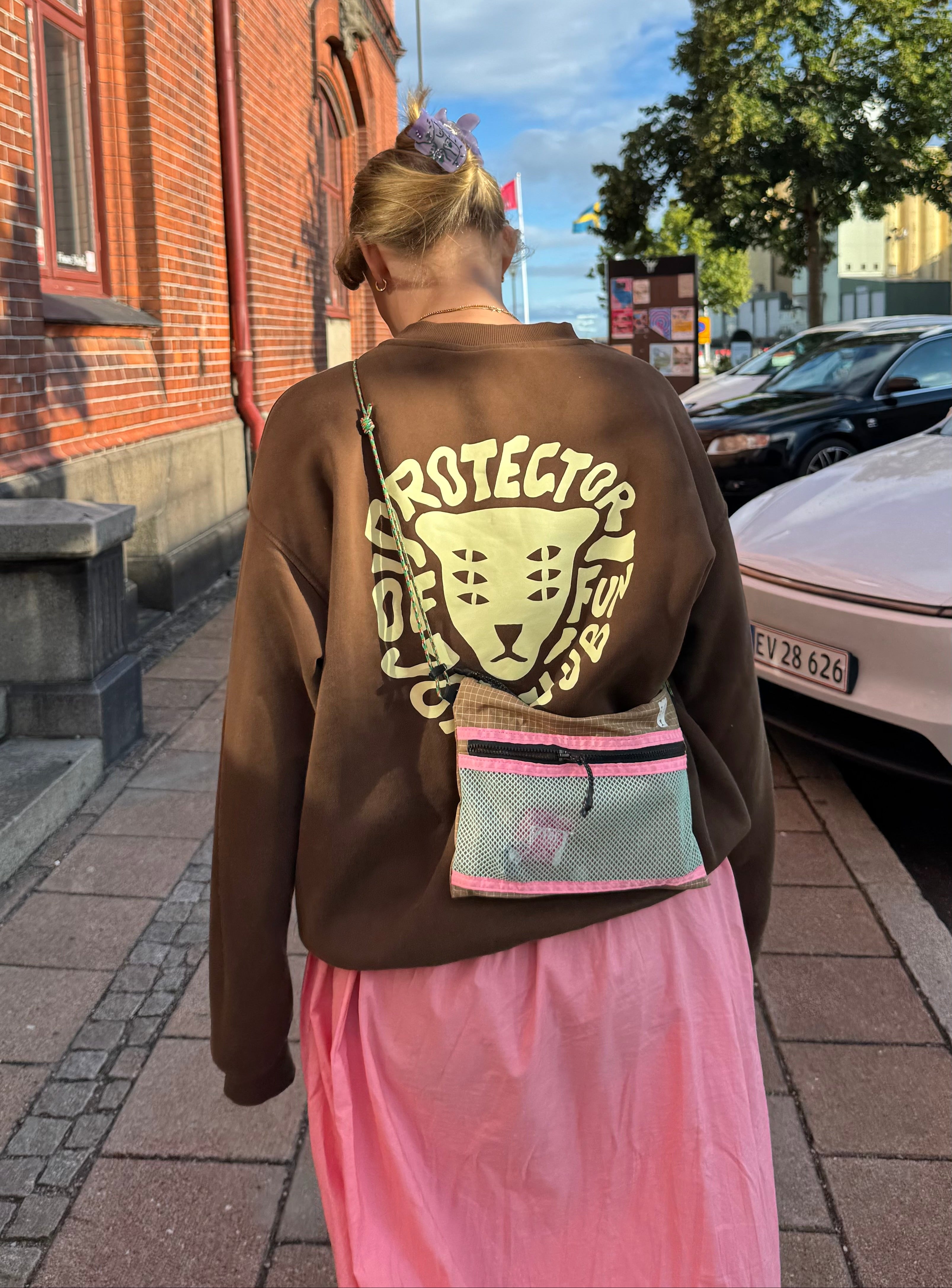 Protector sweatshirt brown