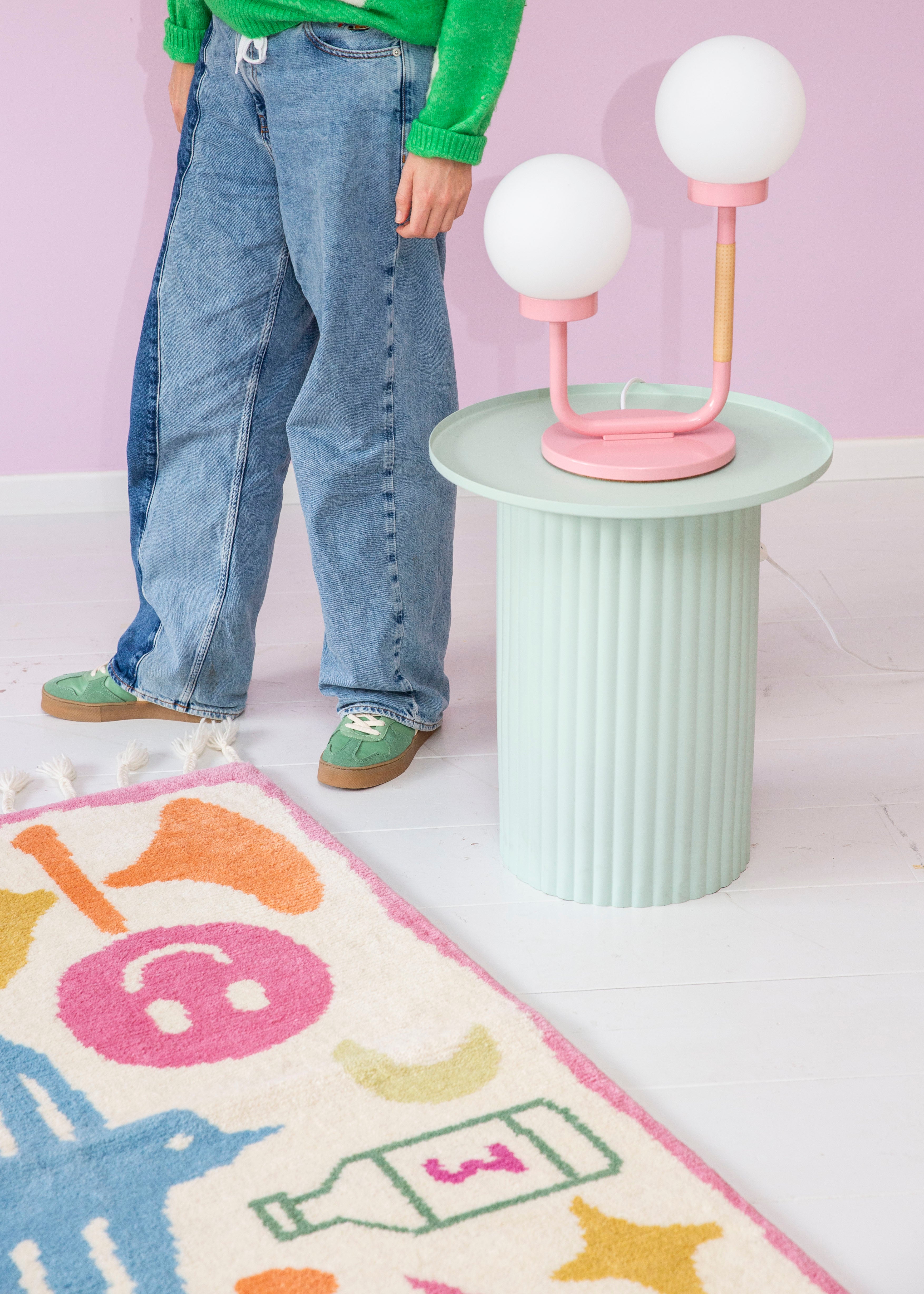 Grow with the flow / wool rug small