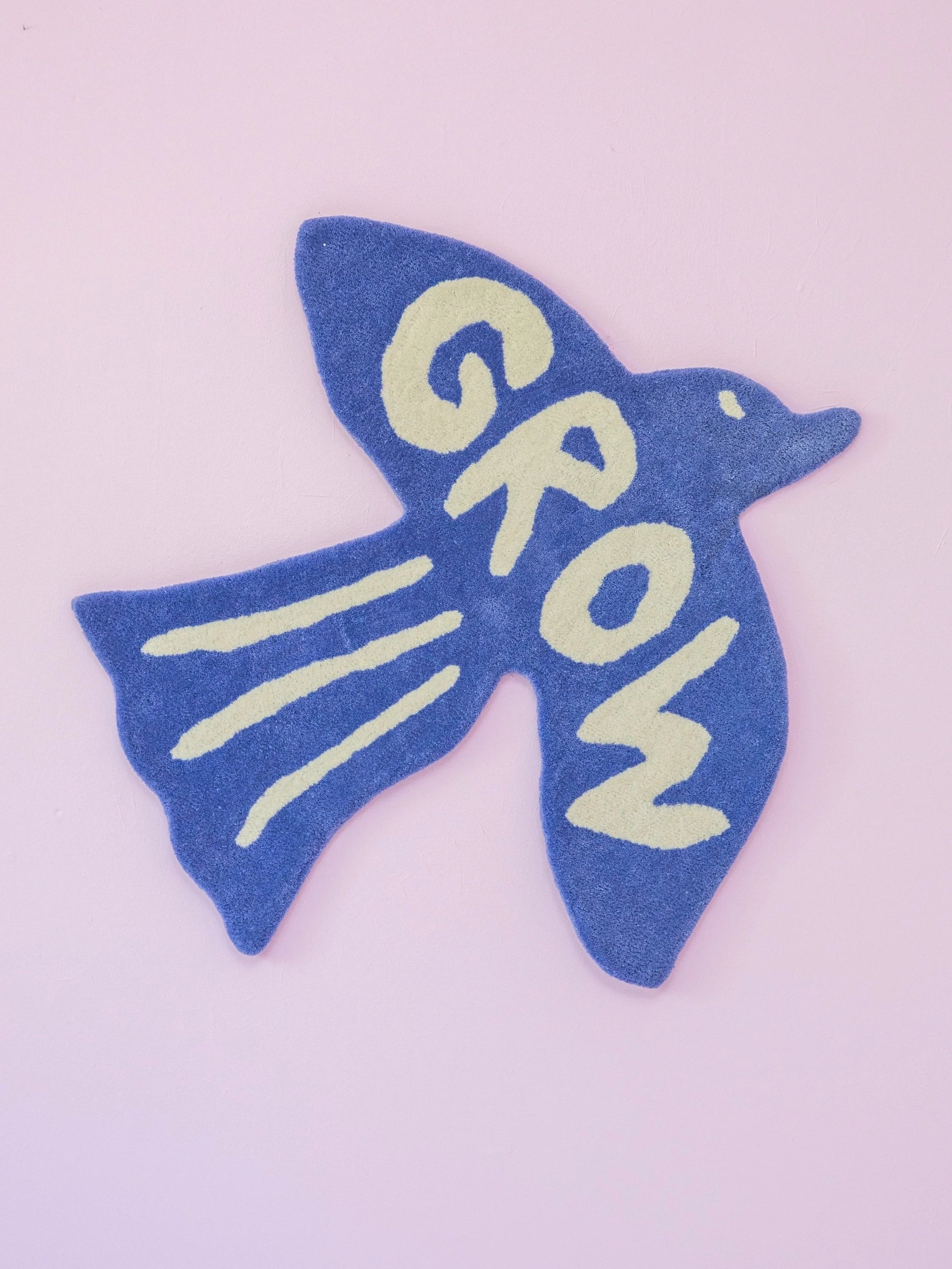 Grow Bird / tufted rug