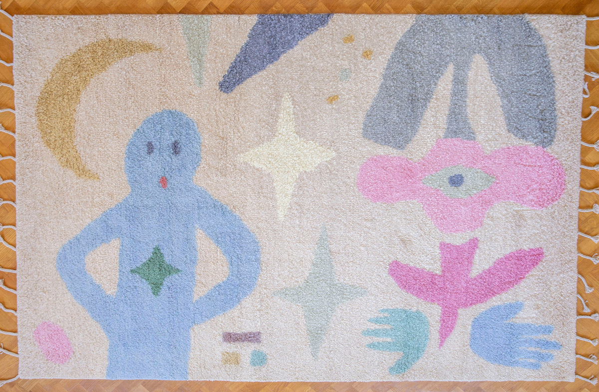 The Vision wool rug / L