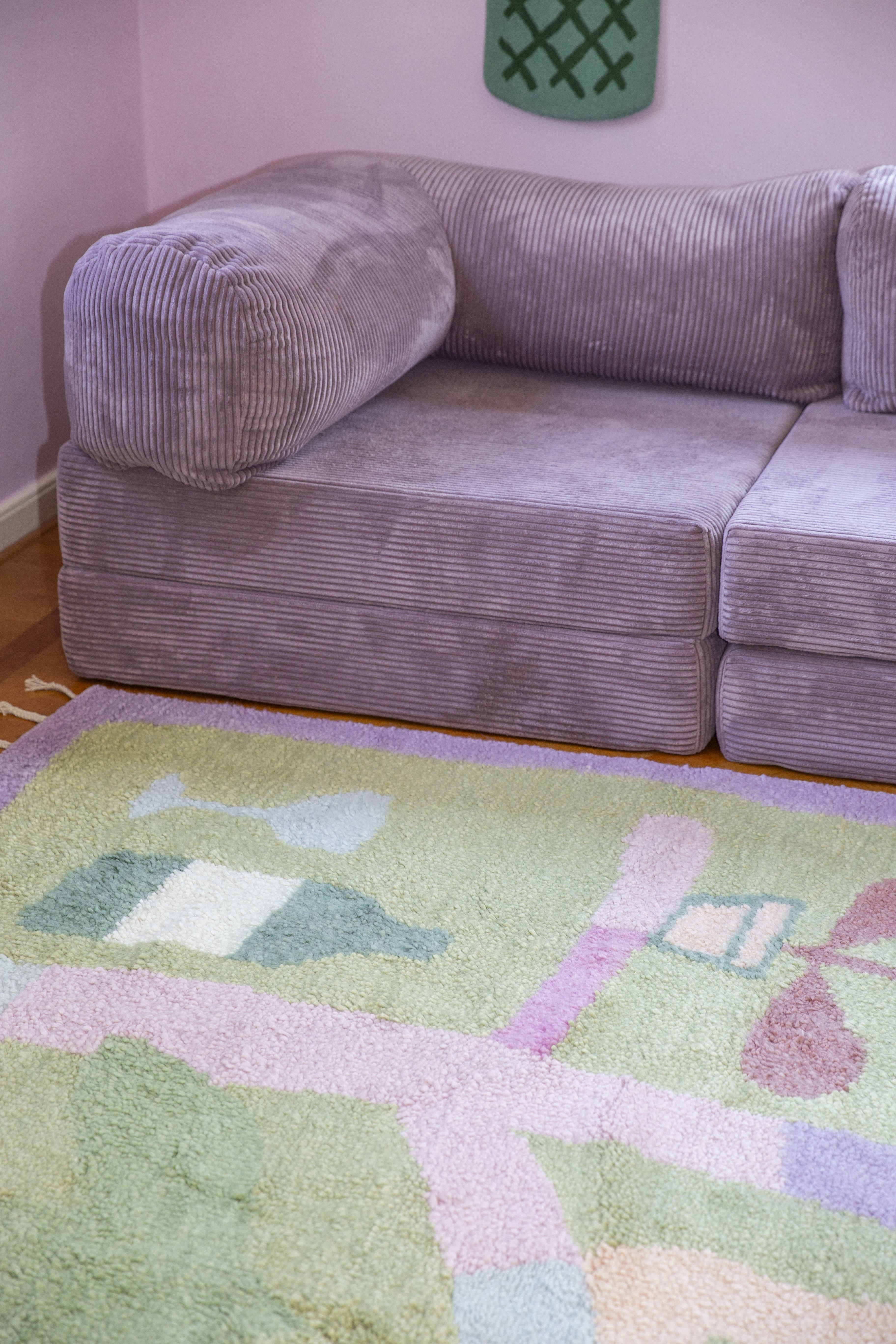 Tree of life wool rug / XL