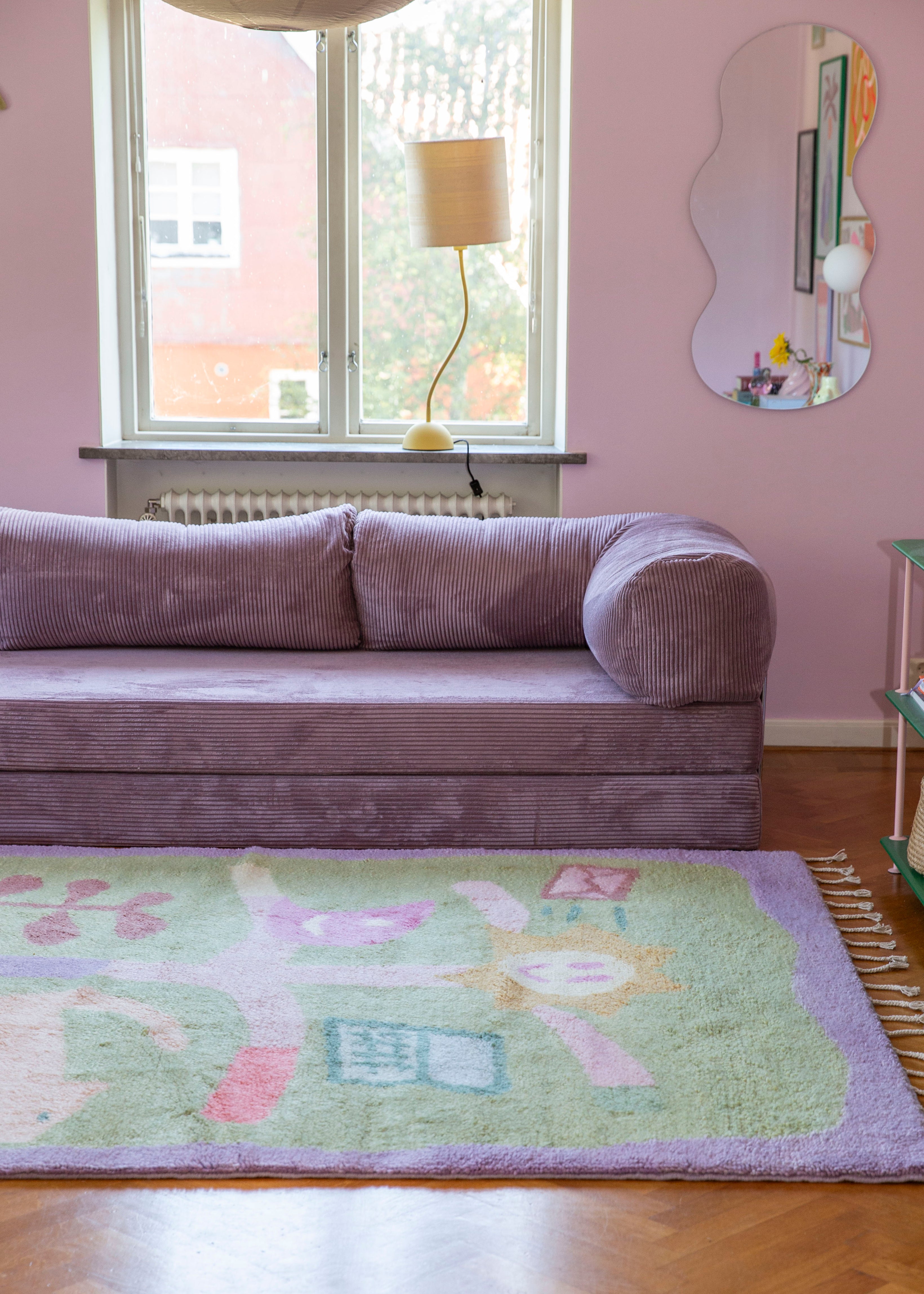 Tree of life wool rug / XL