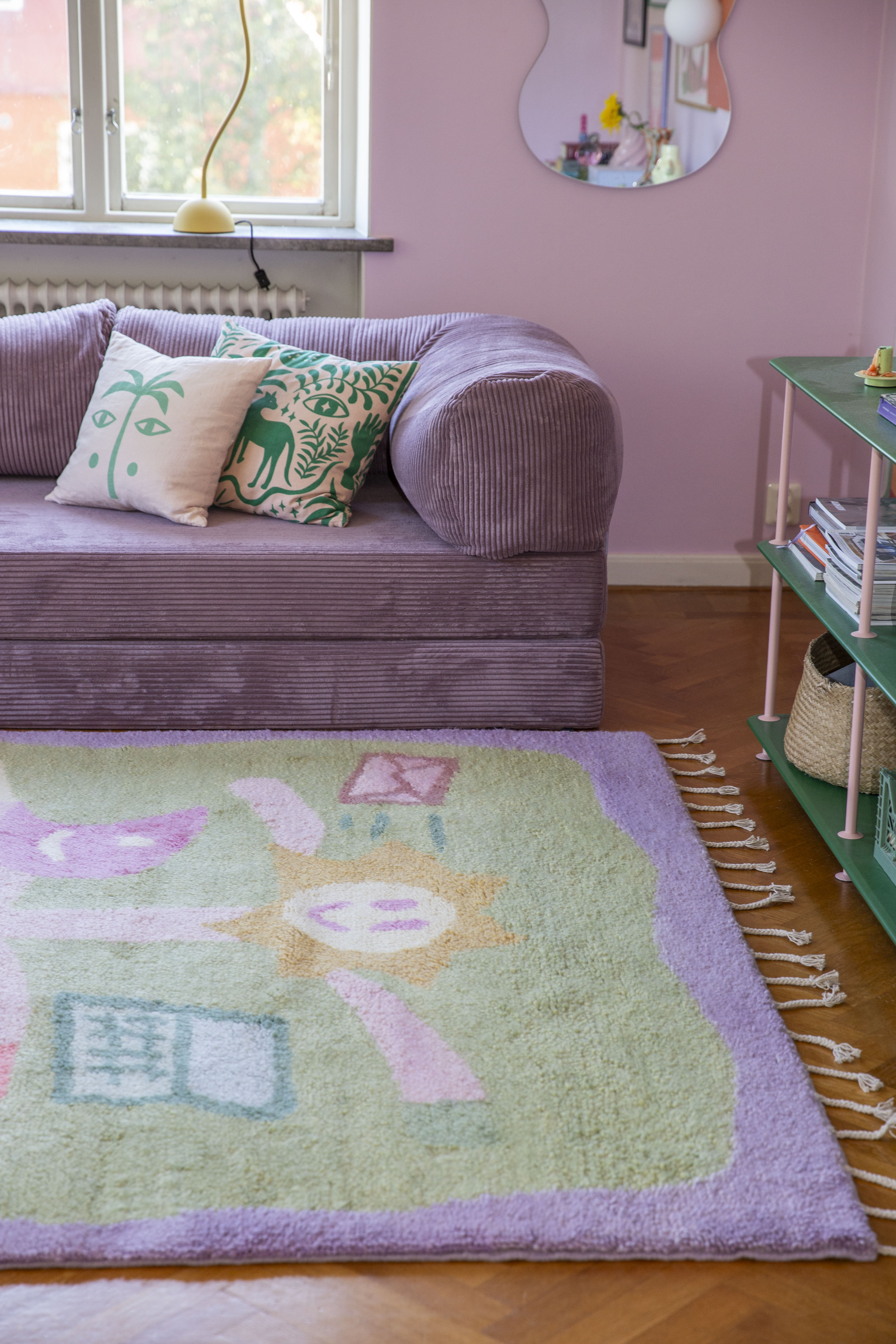 Tree of life wool rug / XL