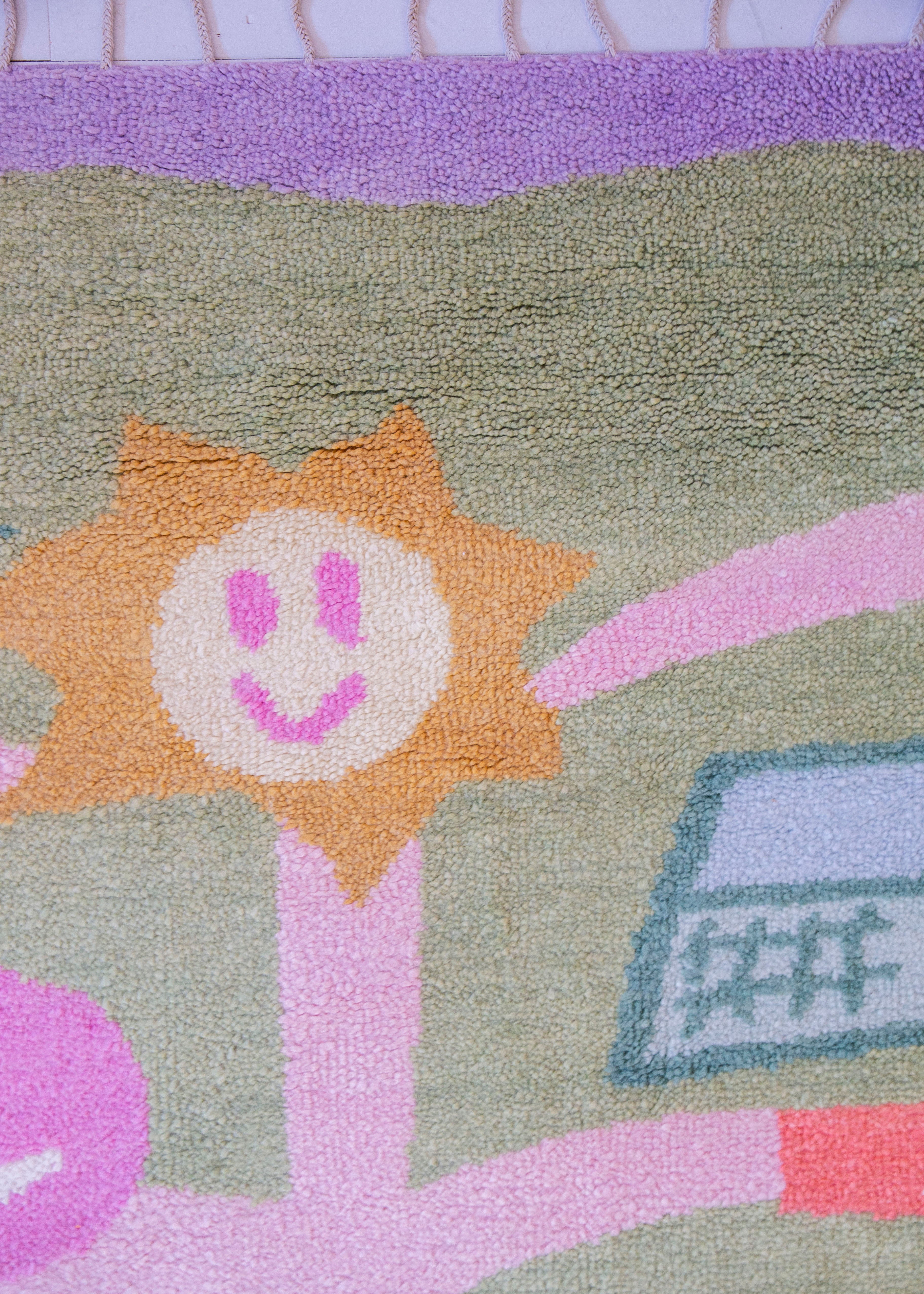 Tree of life wool rug / XL