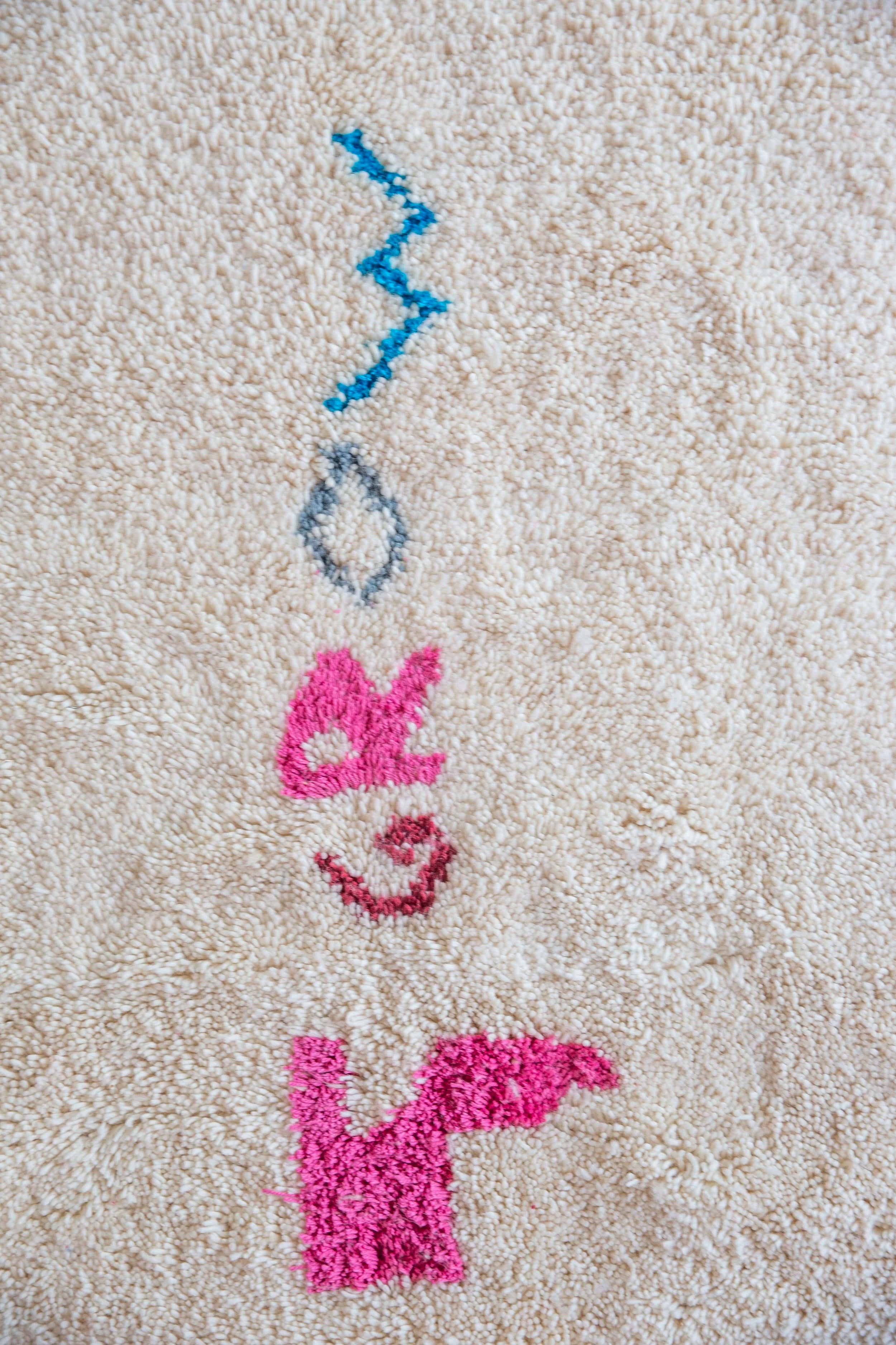 Symbols of Growth / wool rug XL