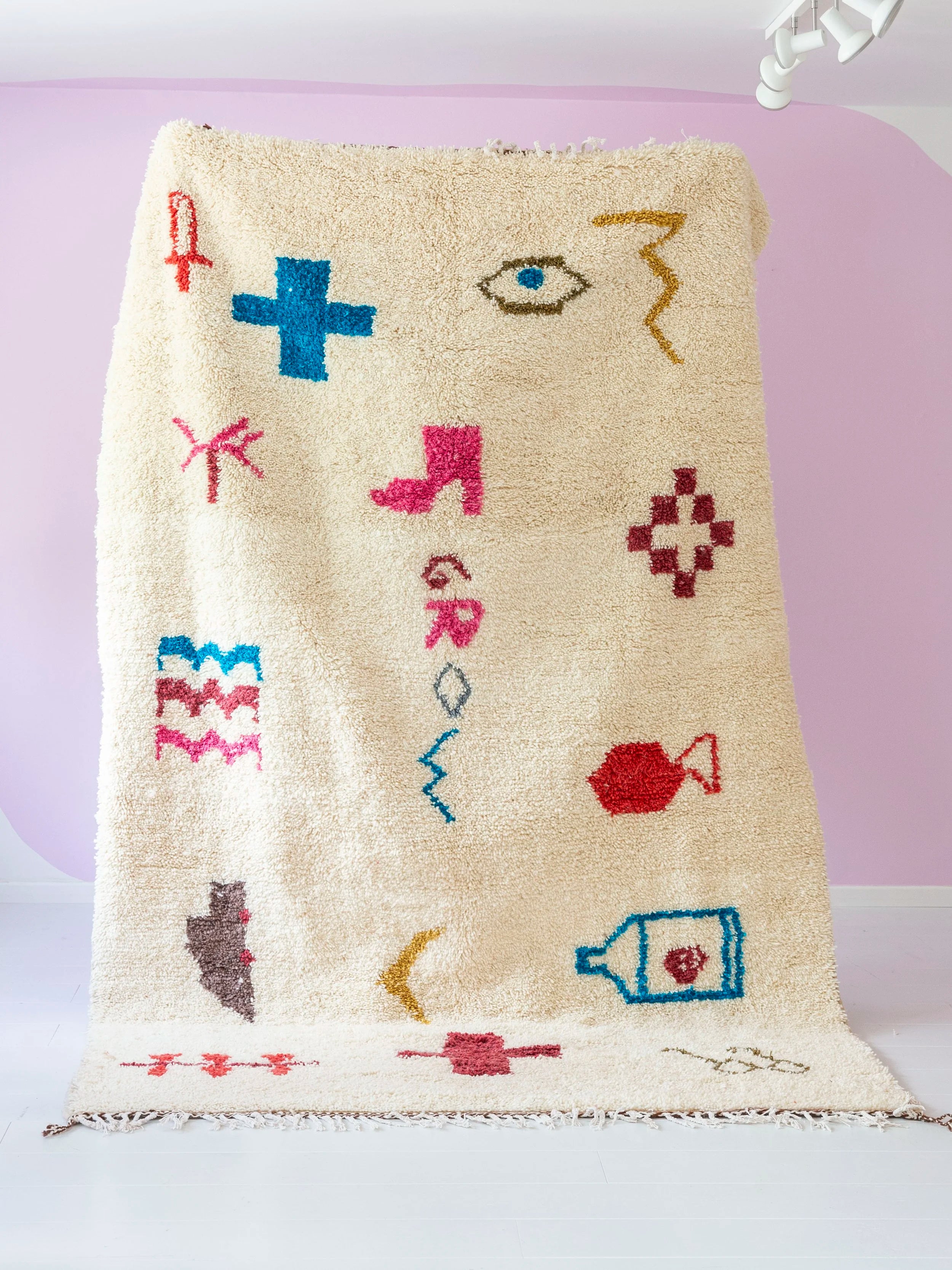 Symbols of Growth / wool rug XL