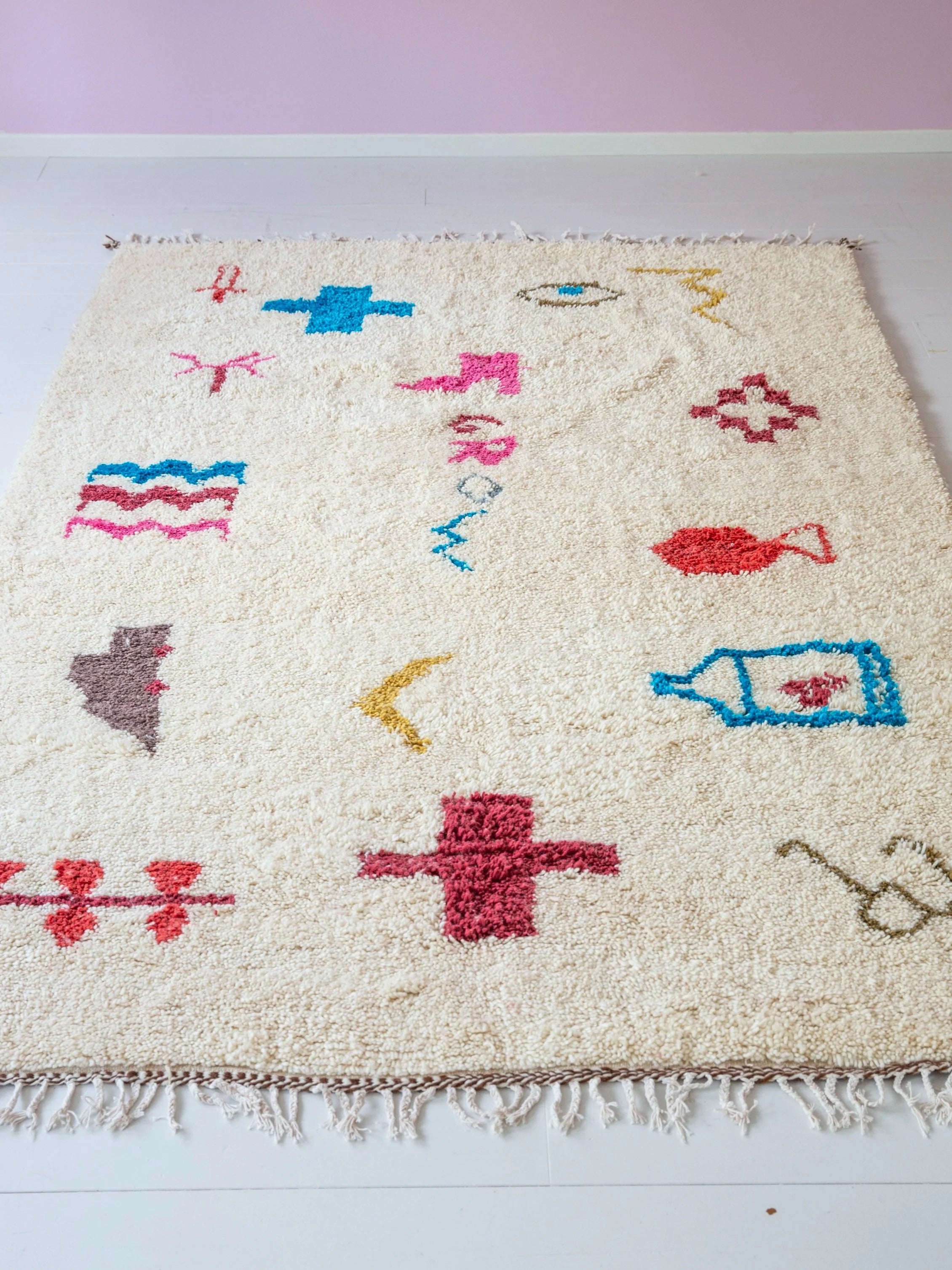 Symbols of Growth / wool rug XL