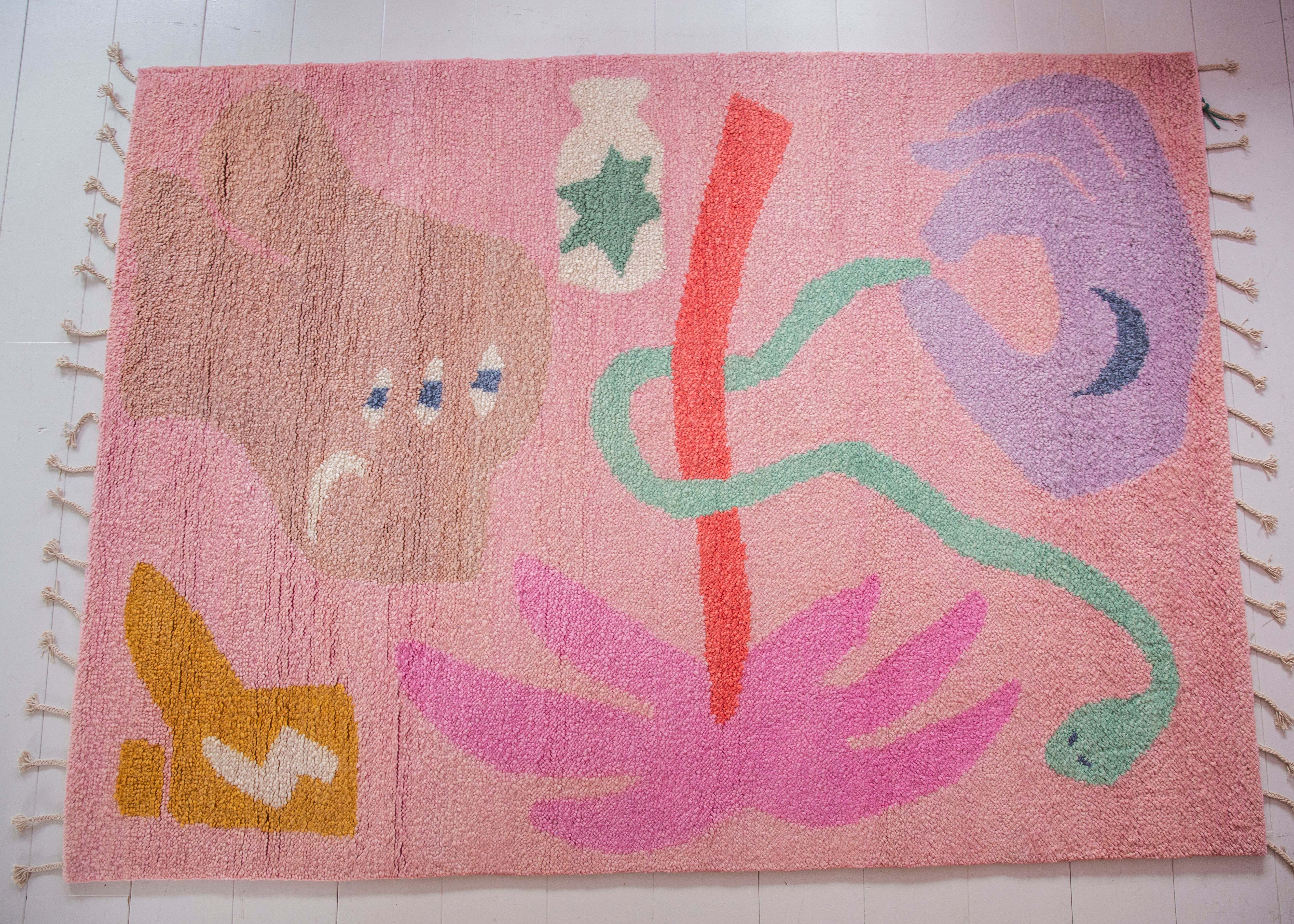 Lucky Charms wool rug / L