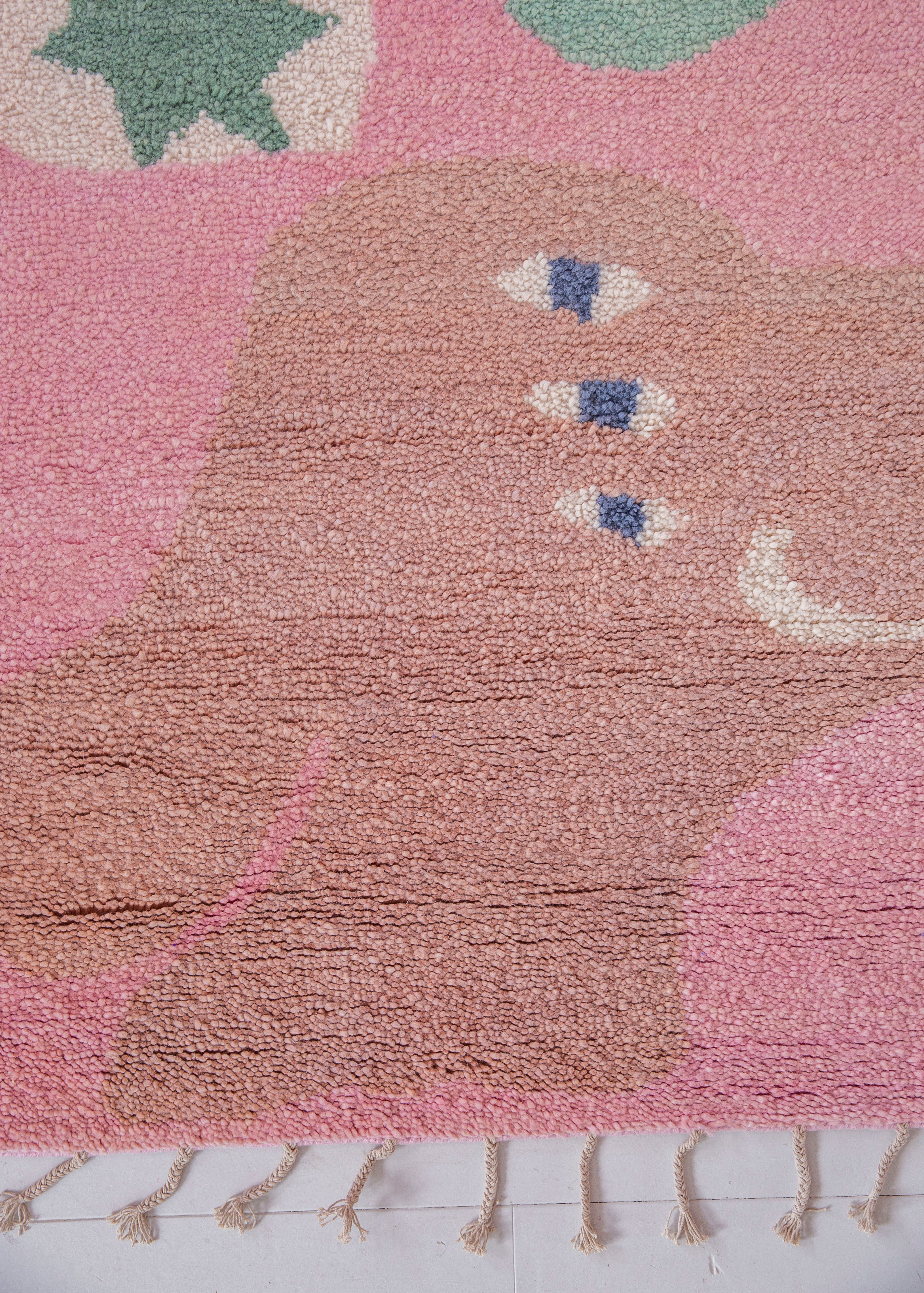 Lucky Charms wool rug / L