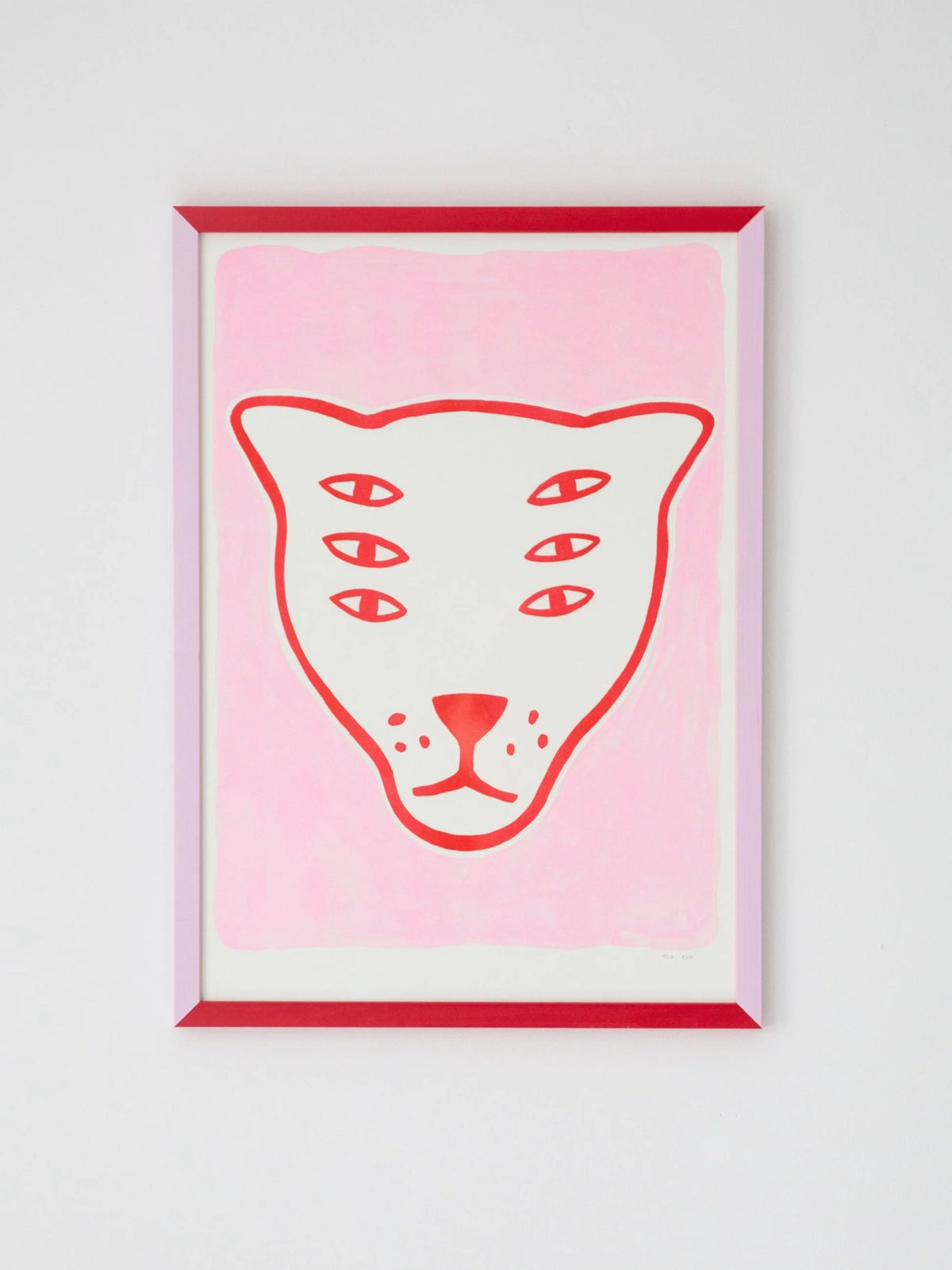 The Protector / pink and red