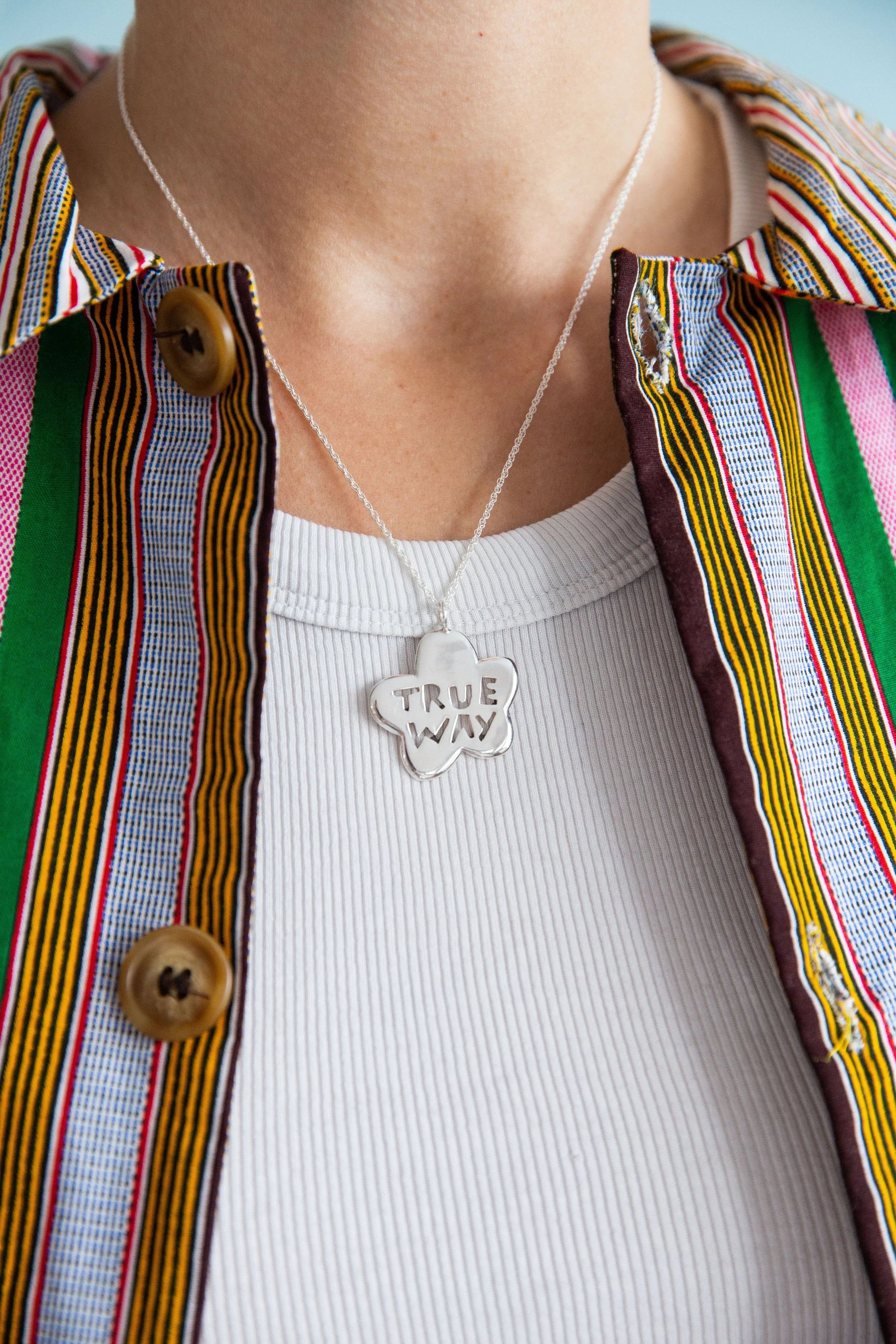 True Way / silver necklace