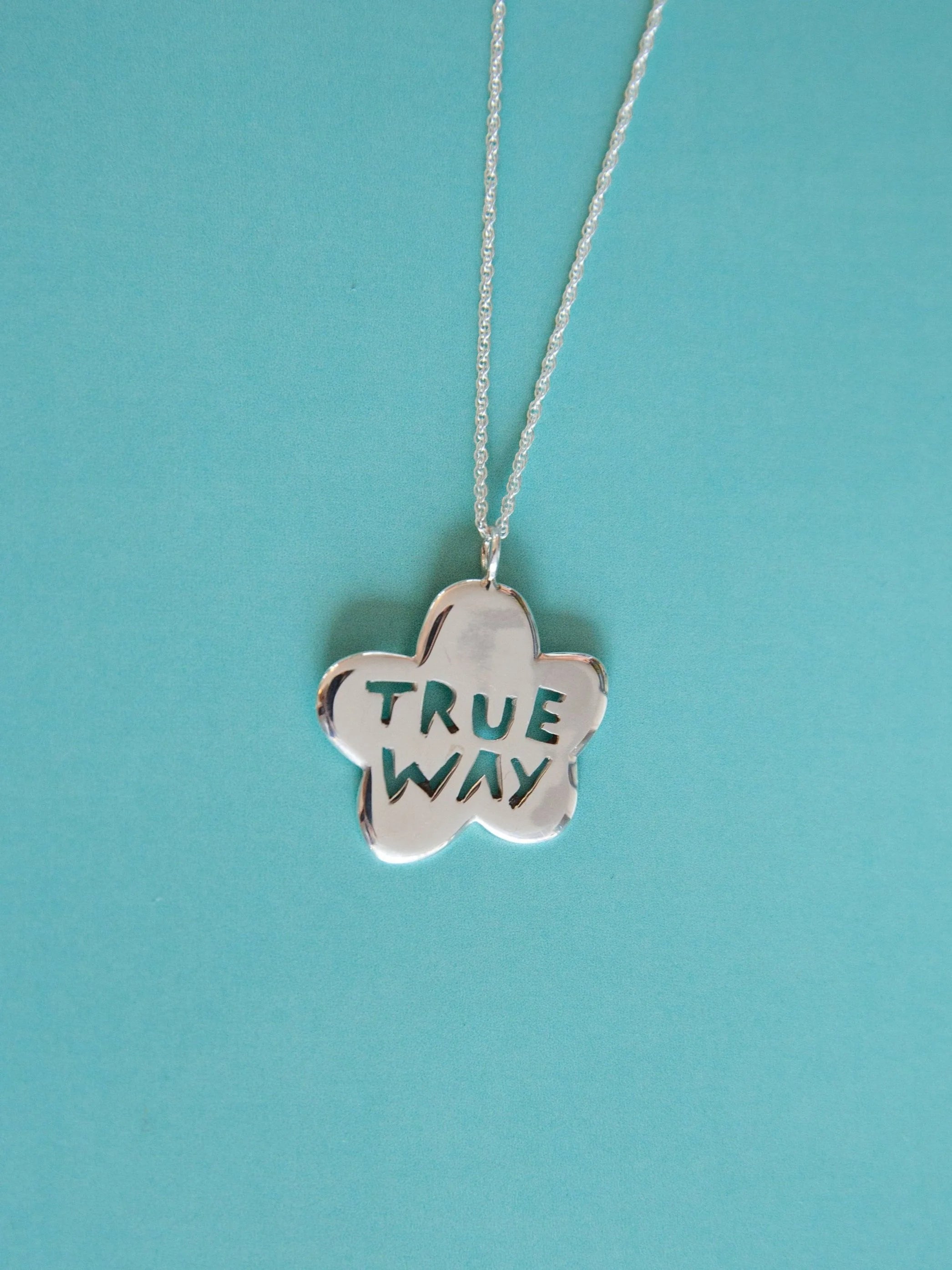 True Way / silver necklace