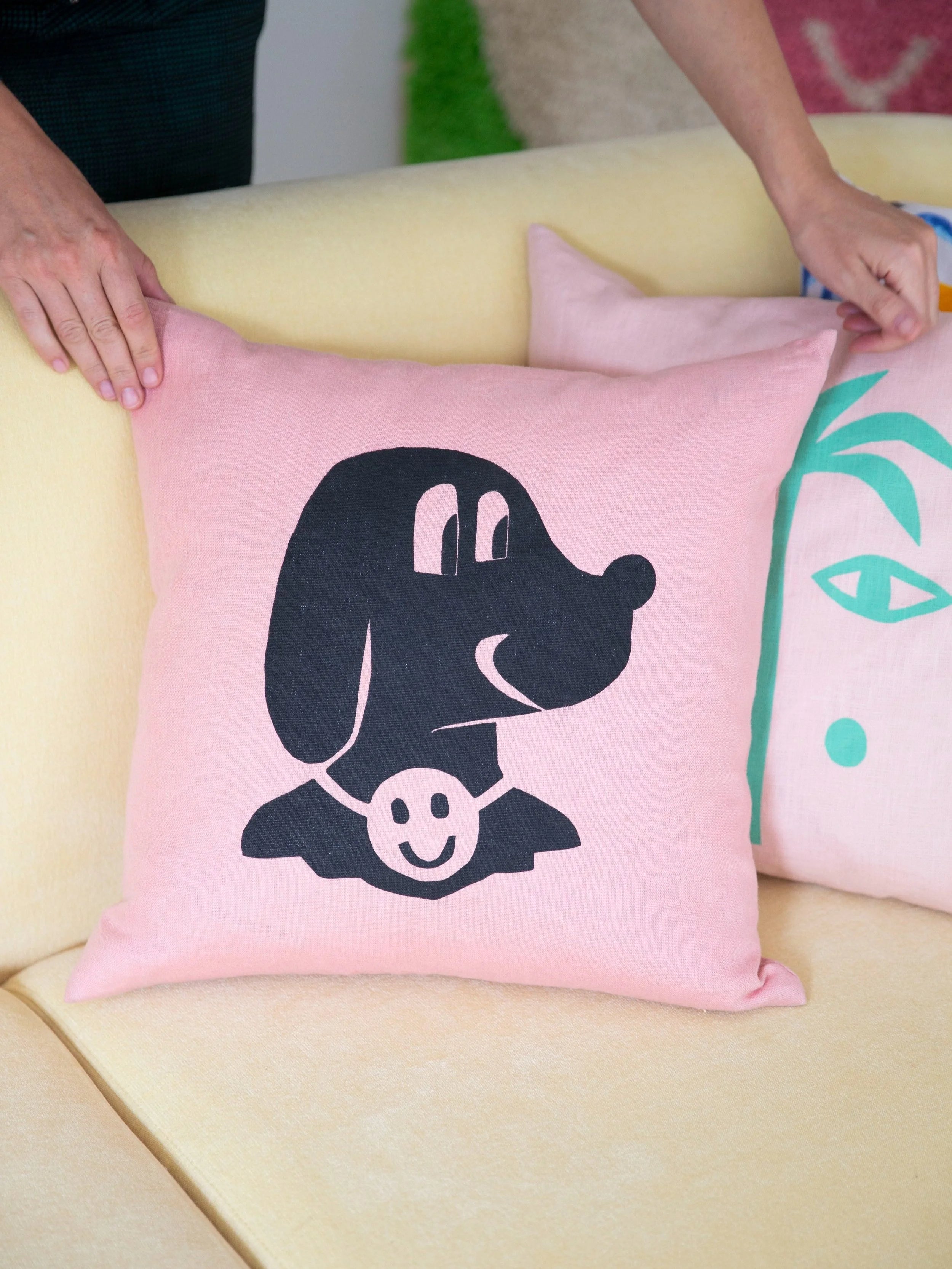 POF dog / cushion cover