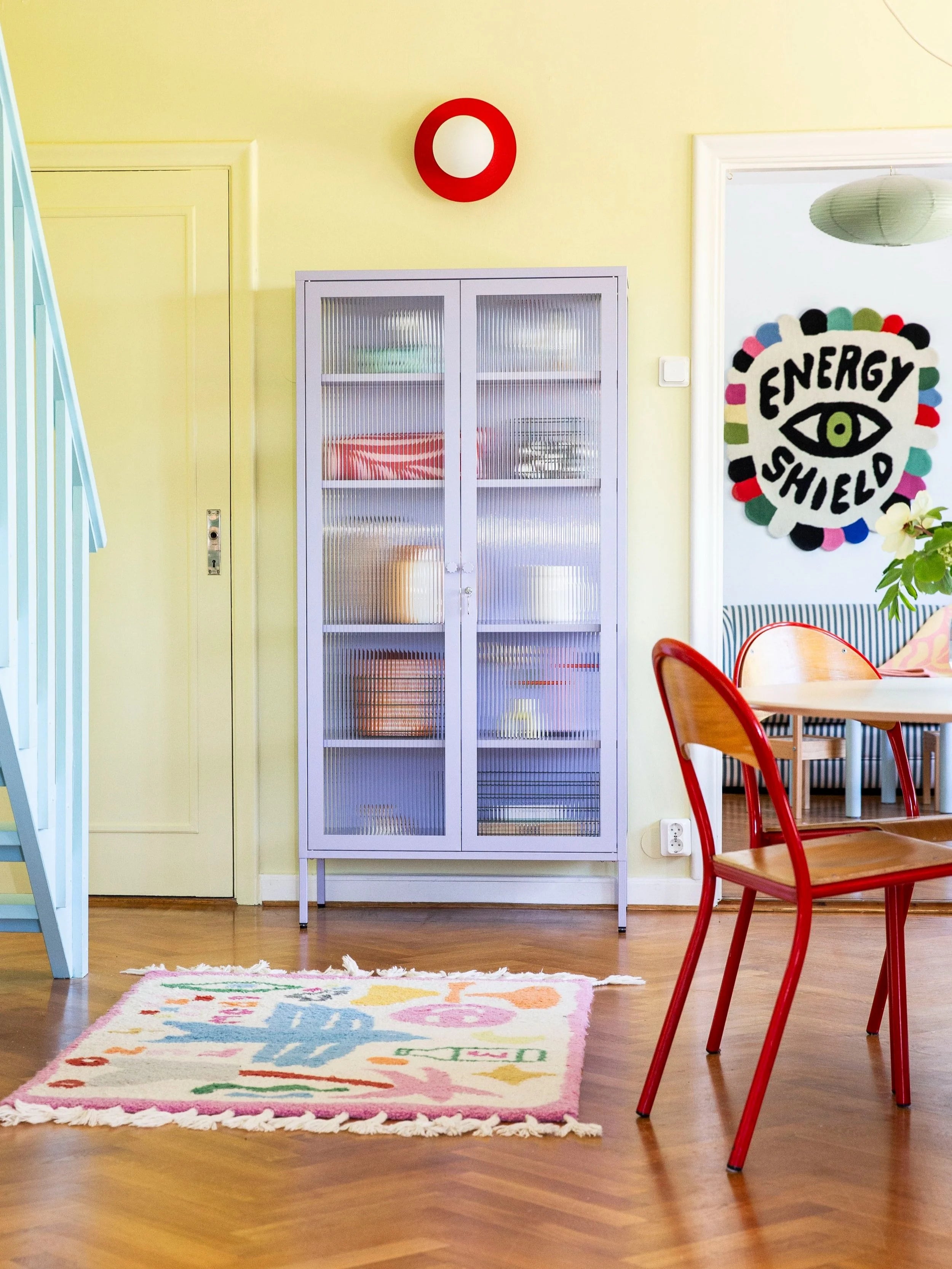 Grow with the flow / wool rug small