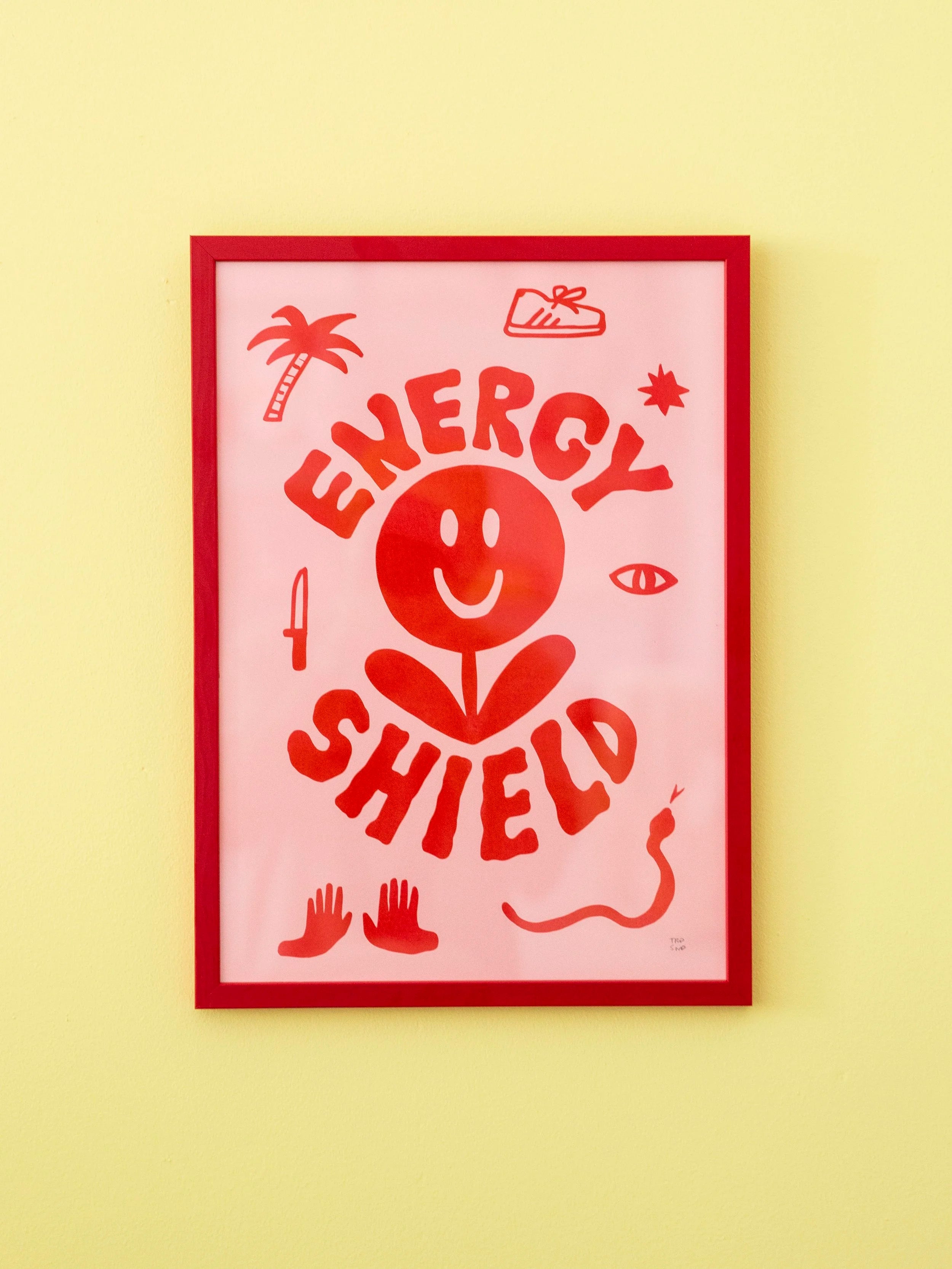 Energy Shield / riso print A3