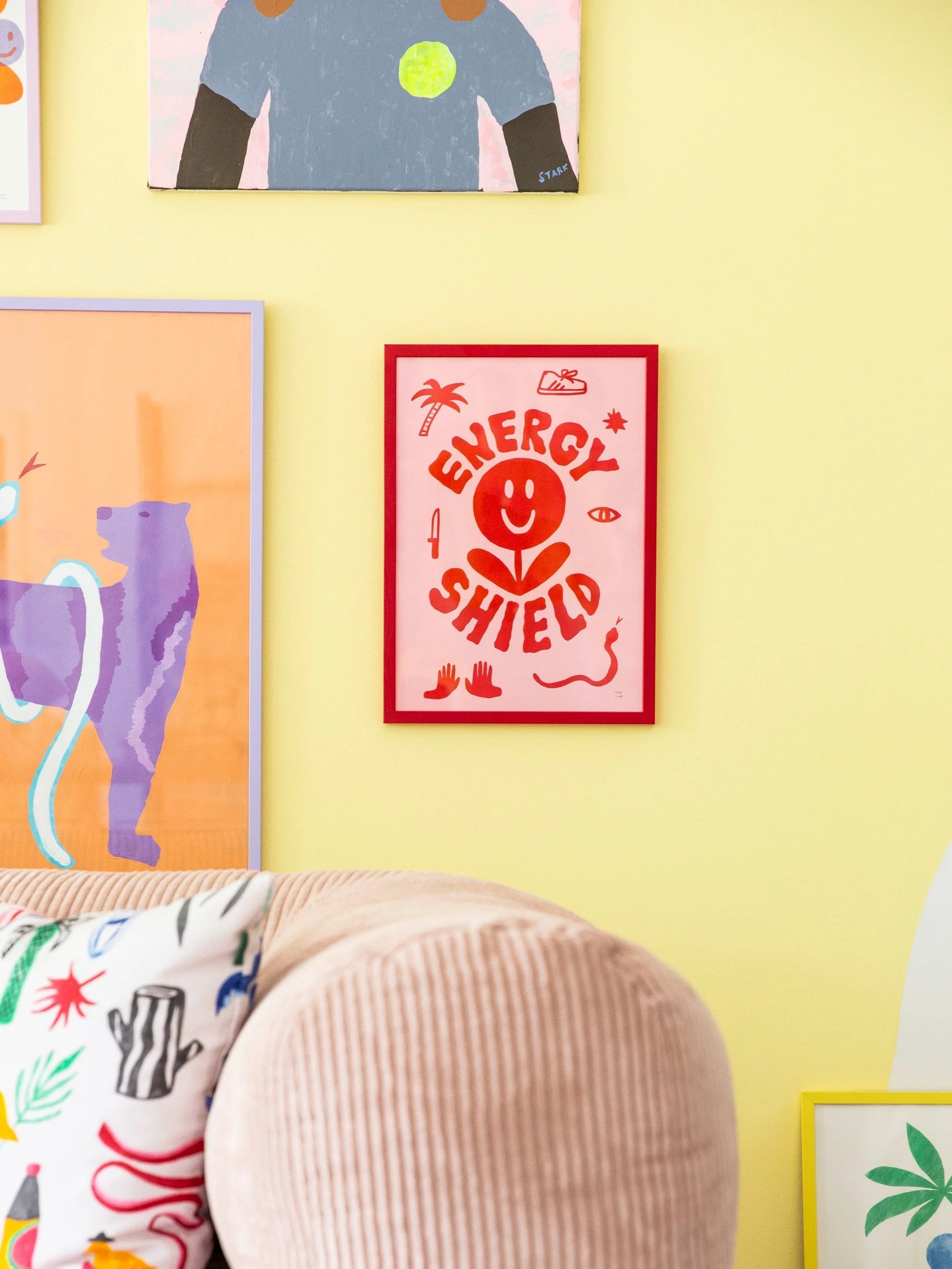 Energy Shield / riso print A3