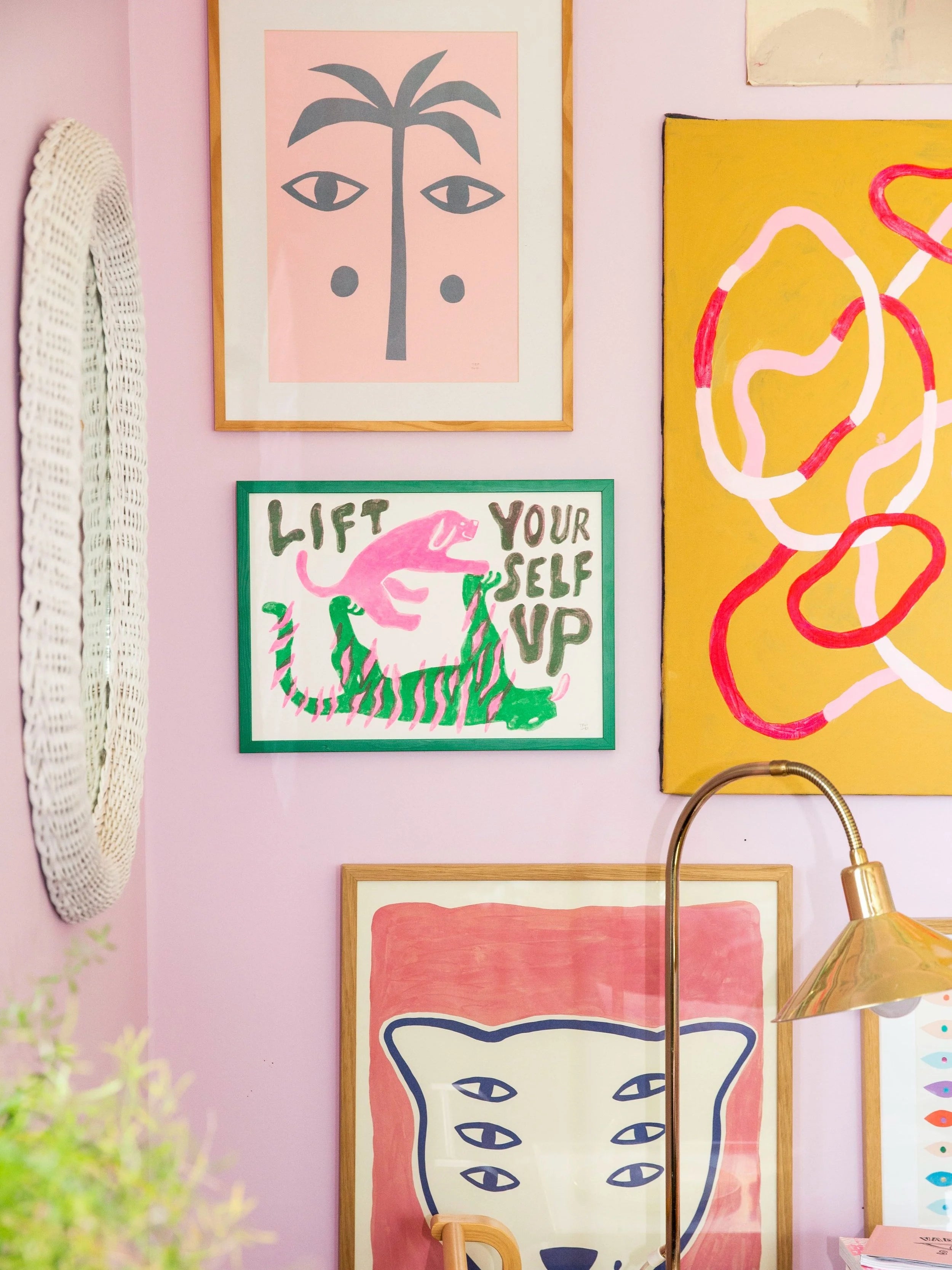Lift Yrslf Up / A3 riso print