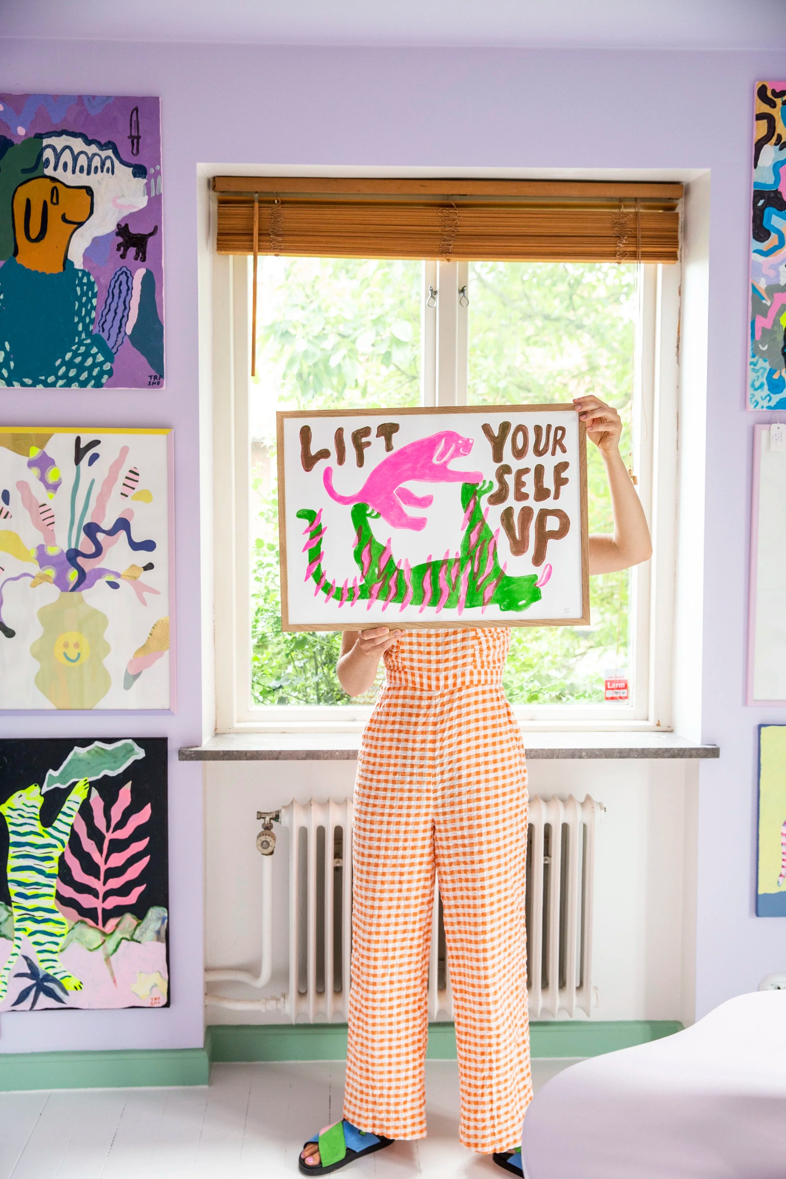 Lift Yrslf Up / A2 riso print