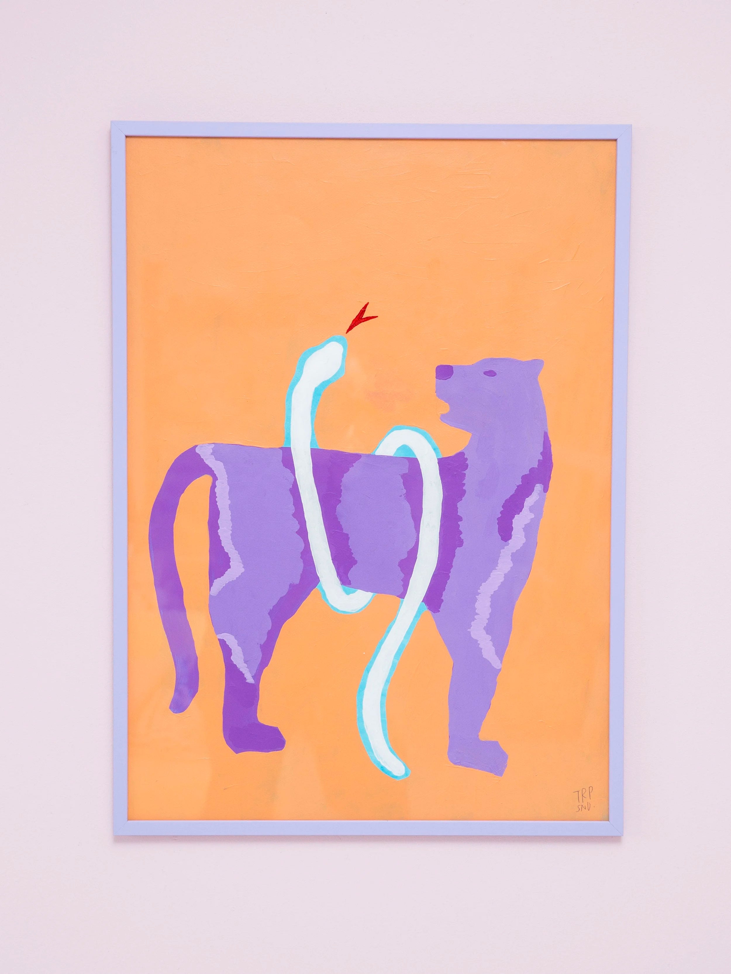 Make Friends / original artwork (50 x 70cm)-SQ7448993