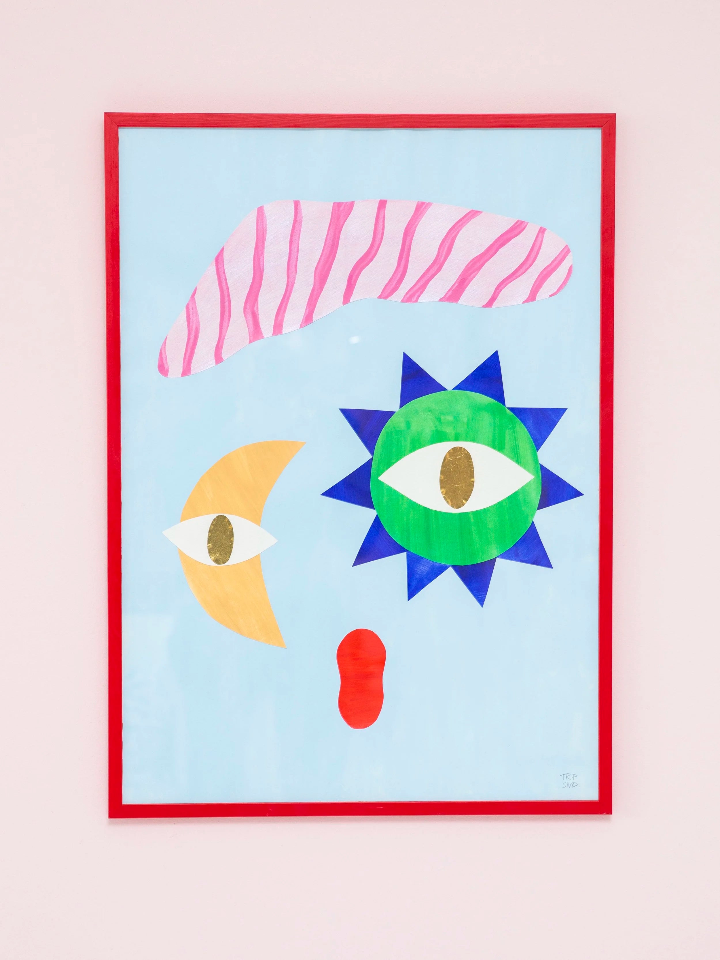 Sun and Moon within / original artwork (50 x 70cm)-SQ0722085