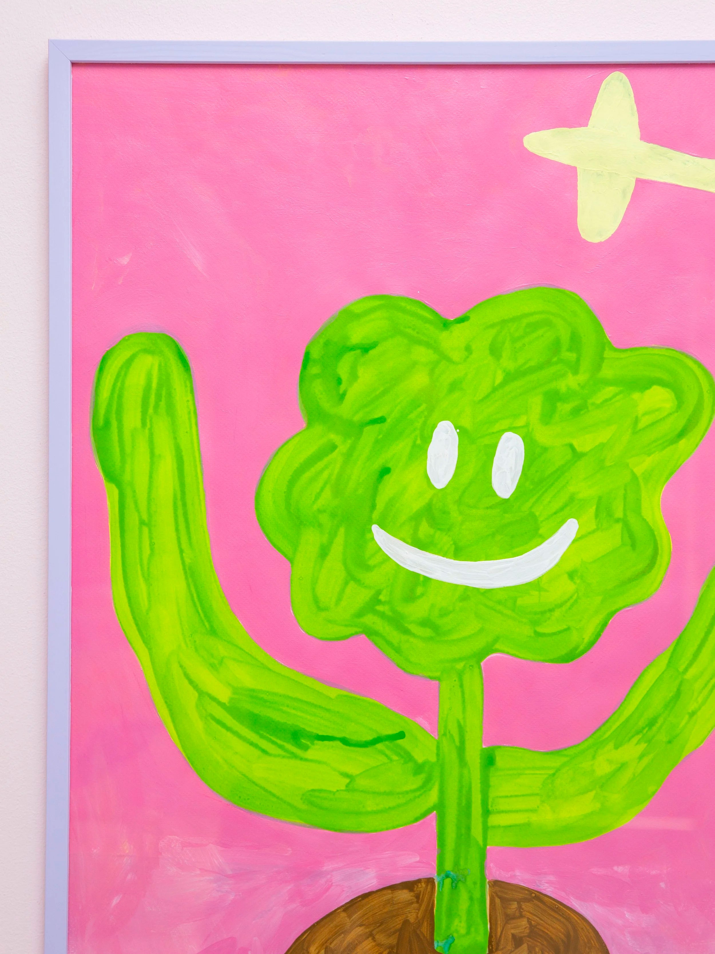 Yes Flower / original artwork (50 x 70cm)-SQ5622012