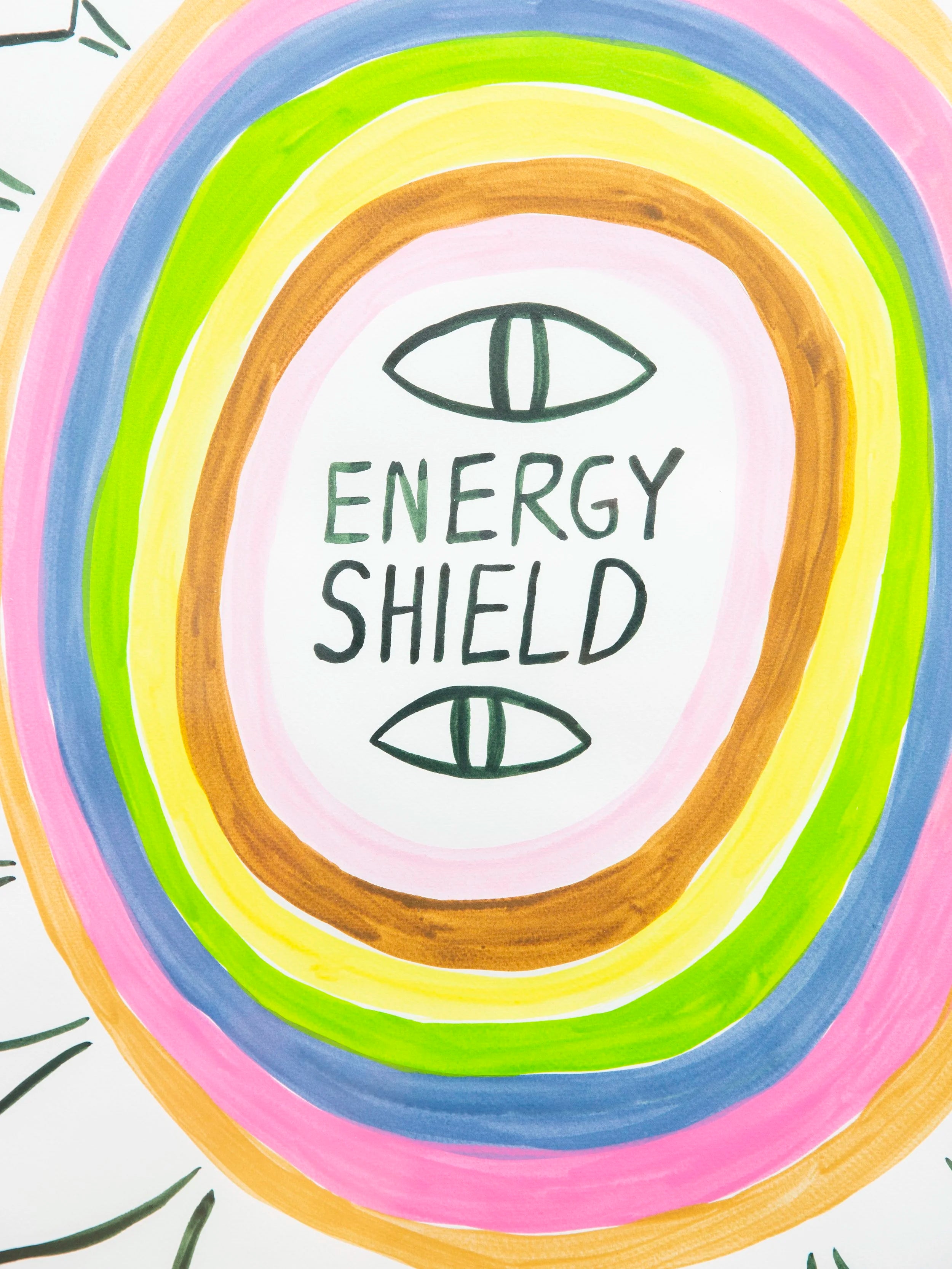 Energy Shield / original artwork (50 x 70cm)