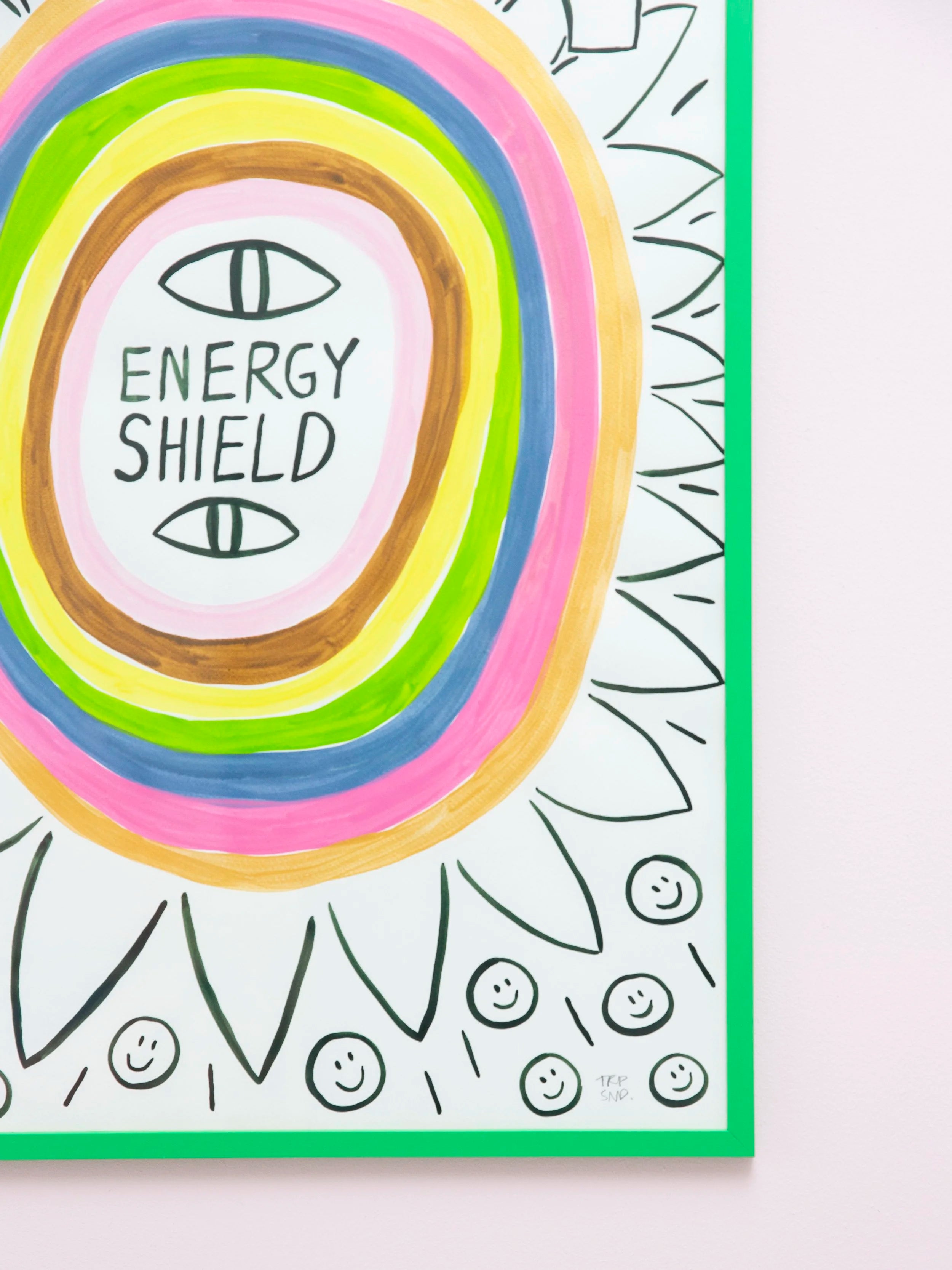 Energy Shield / original artwork (50 x 70cm)
