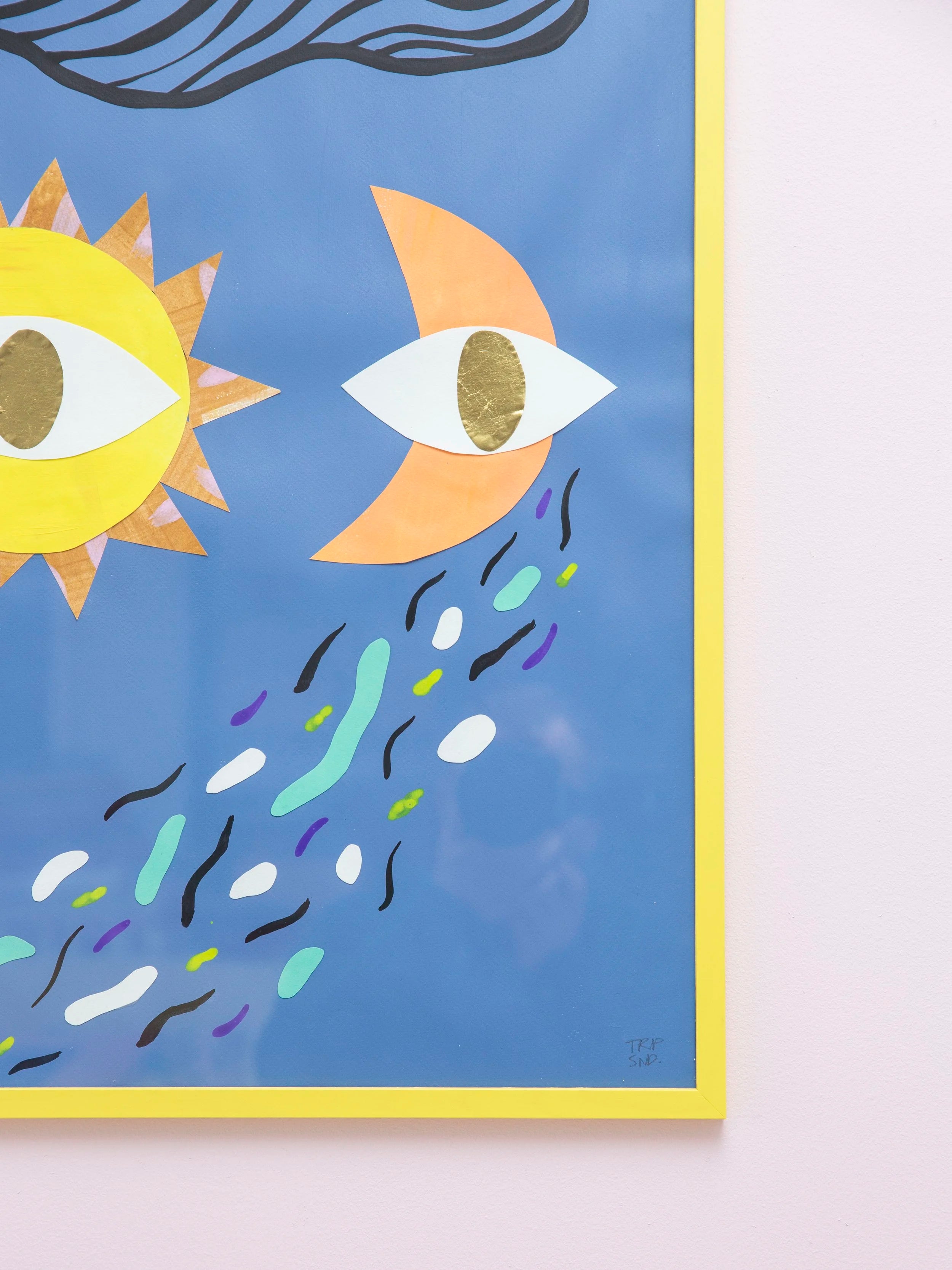 Sun and Moon within / original artwork (50 x 70cm)-SQ0722085