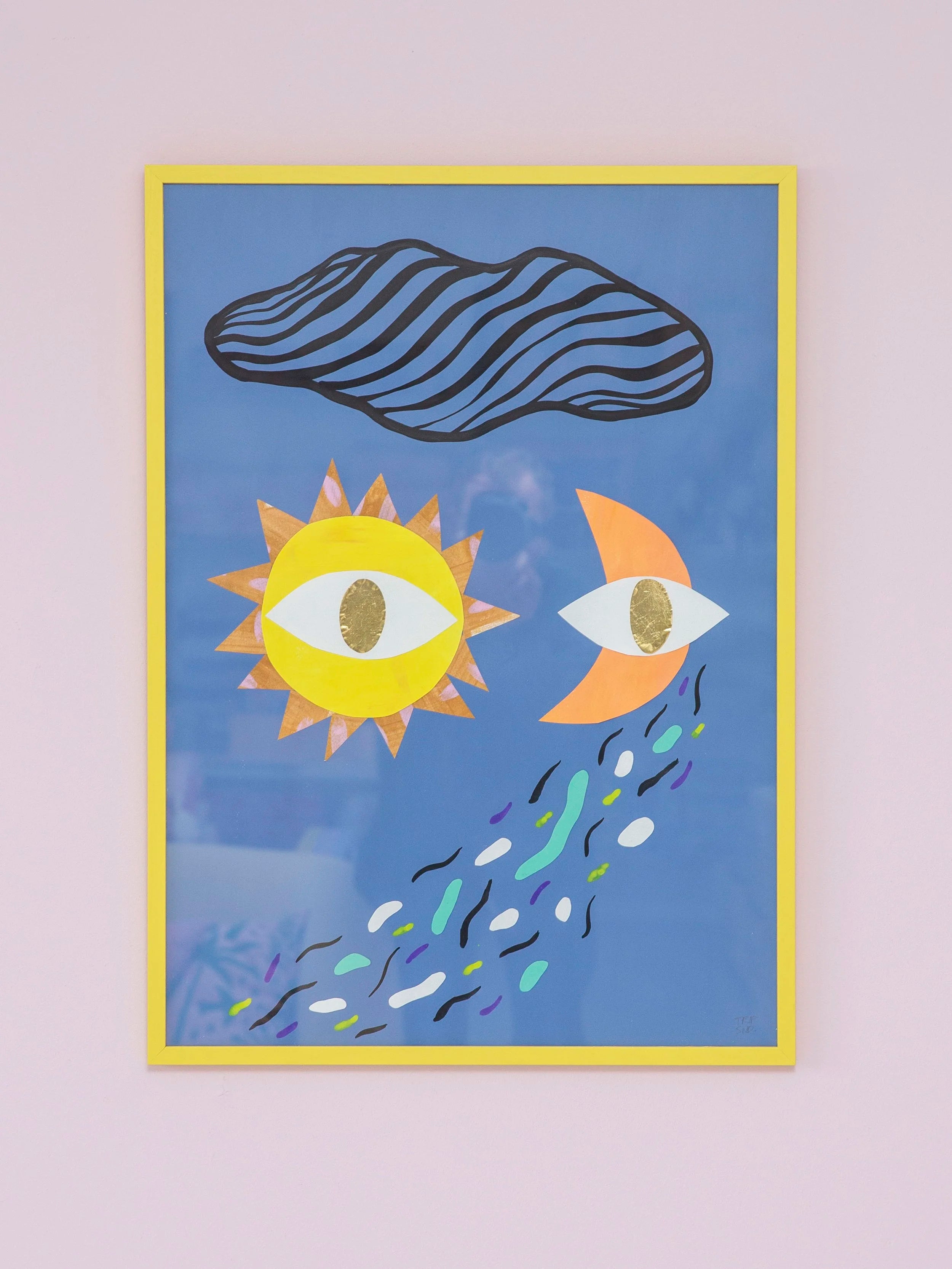 Sun and Moon within / original artwork (50 x 70cm)-SQ0722085