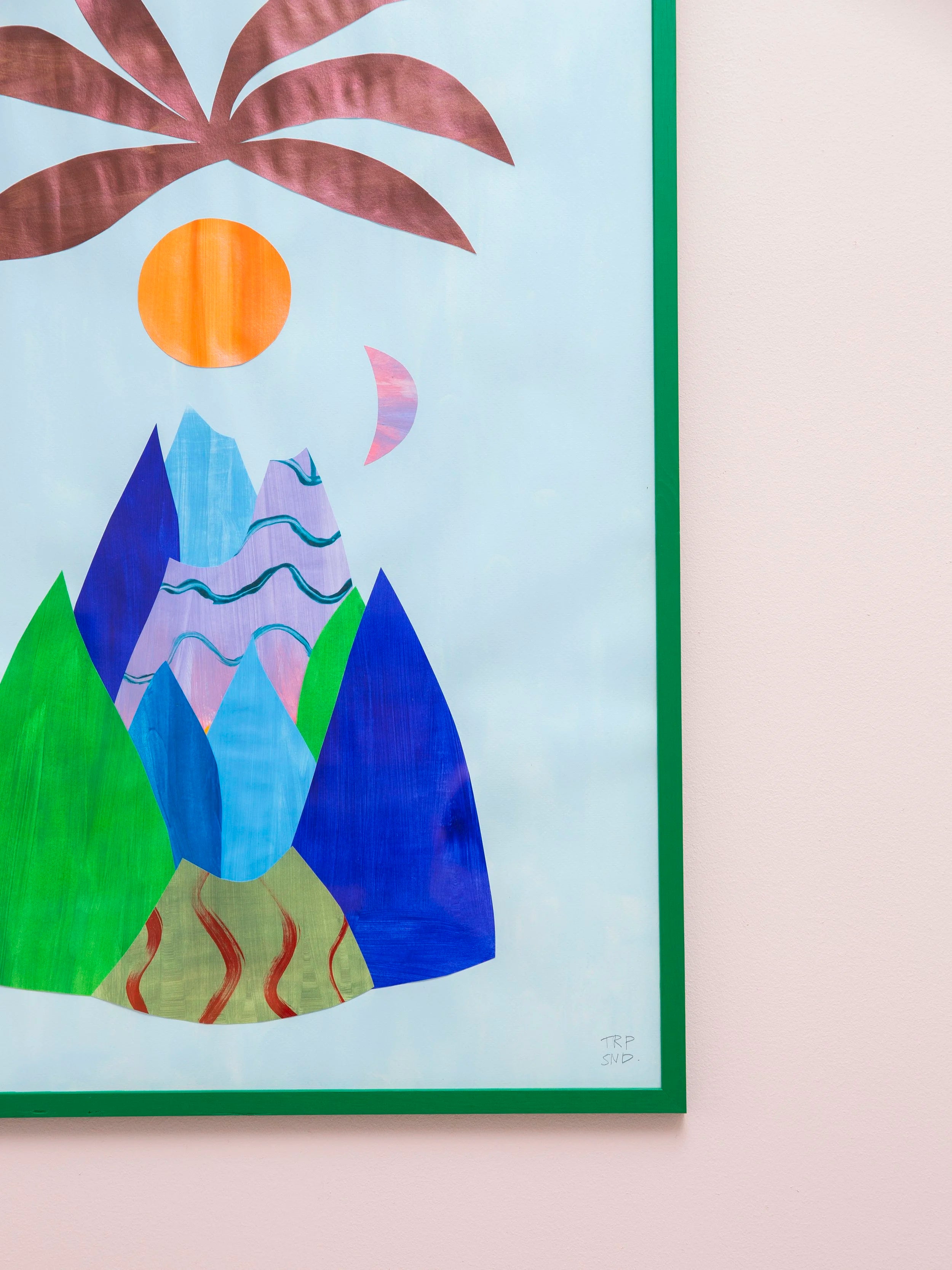 The Mountain / original artwork (50 x 70cm)-SQ4808731