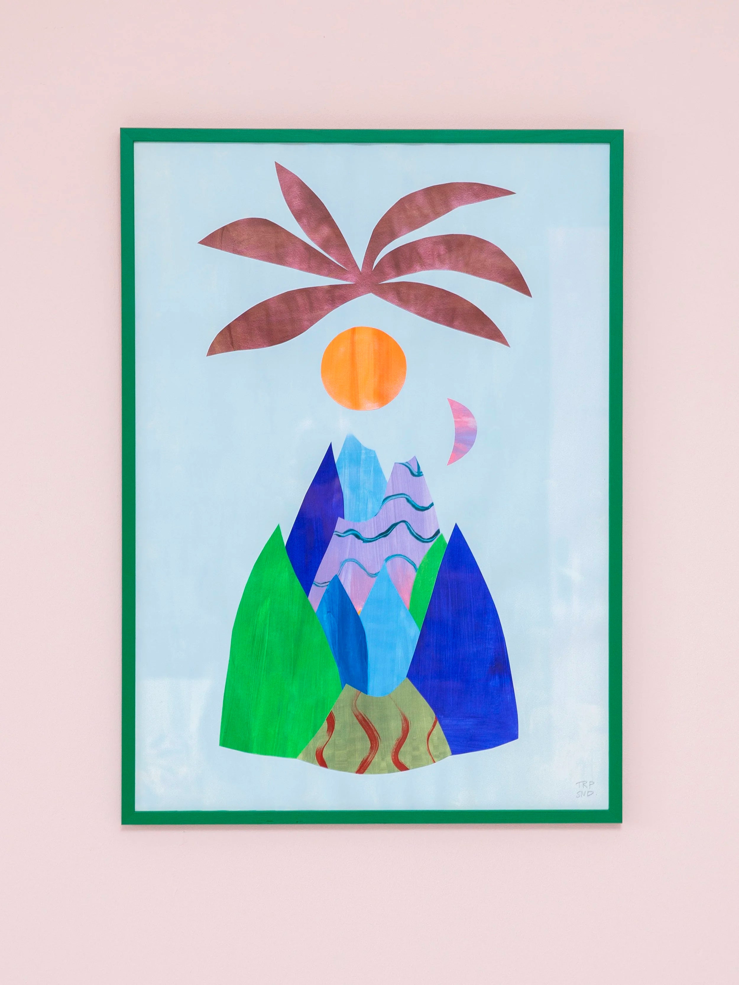 The Mountain / original artwork (50 x 70cm)-SQ4808731