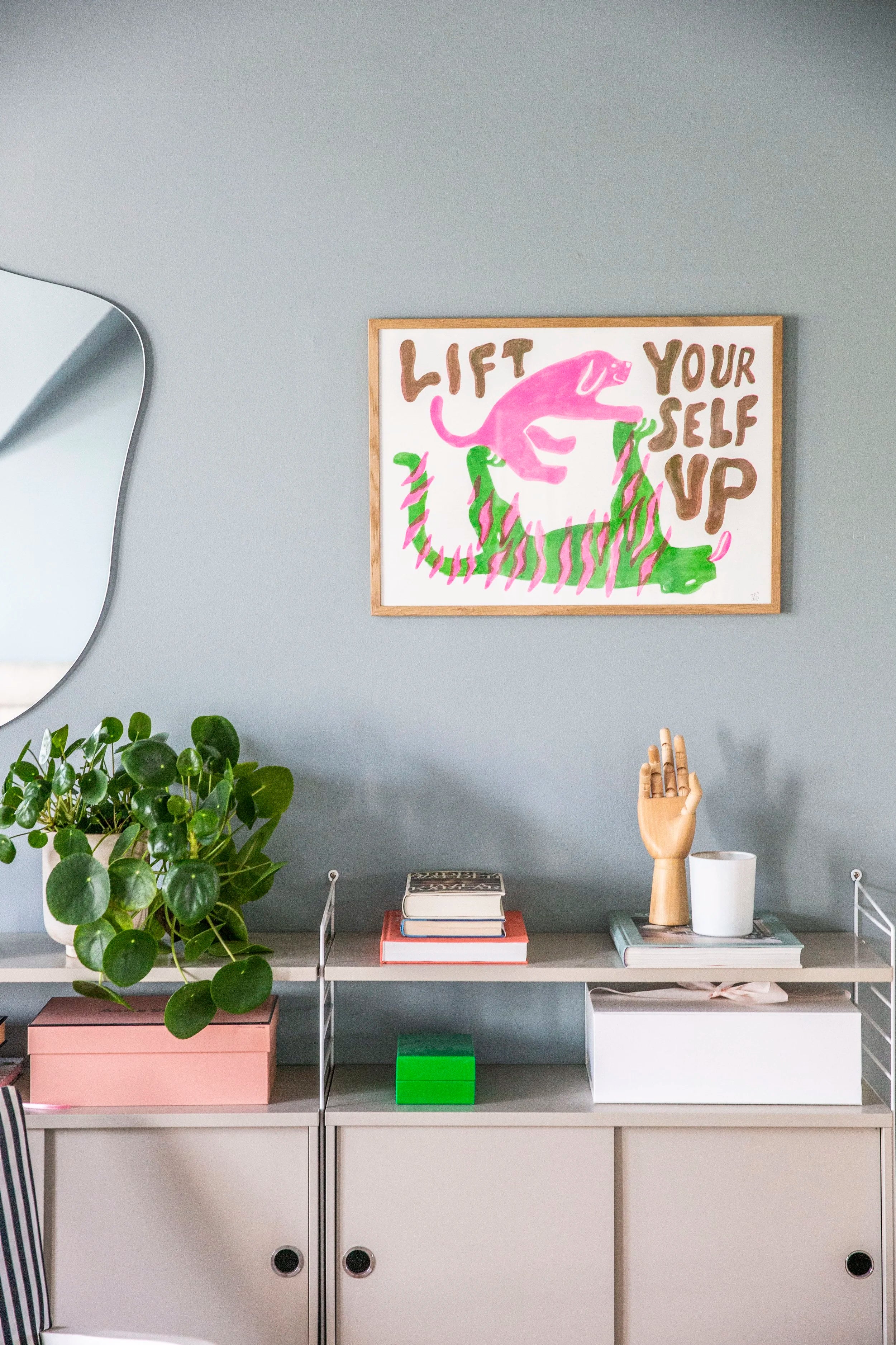 Lift Yrslf Up / A2 riso print