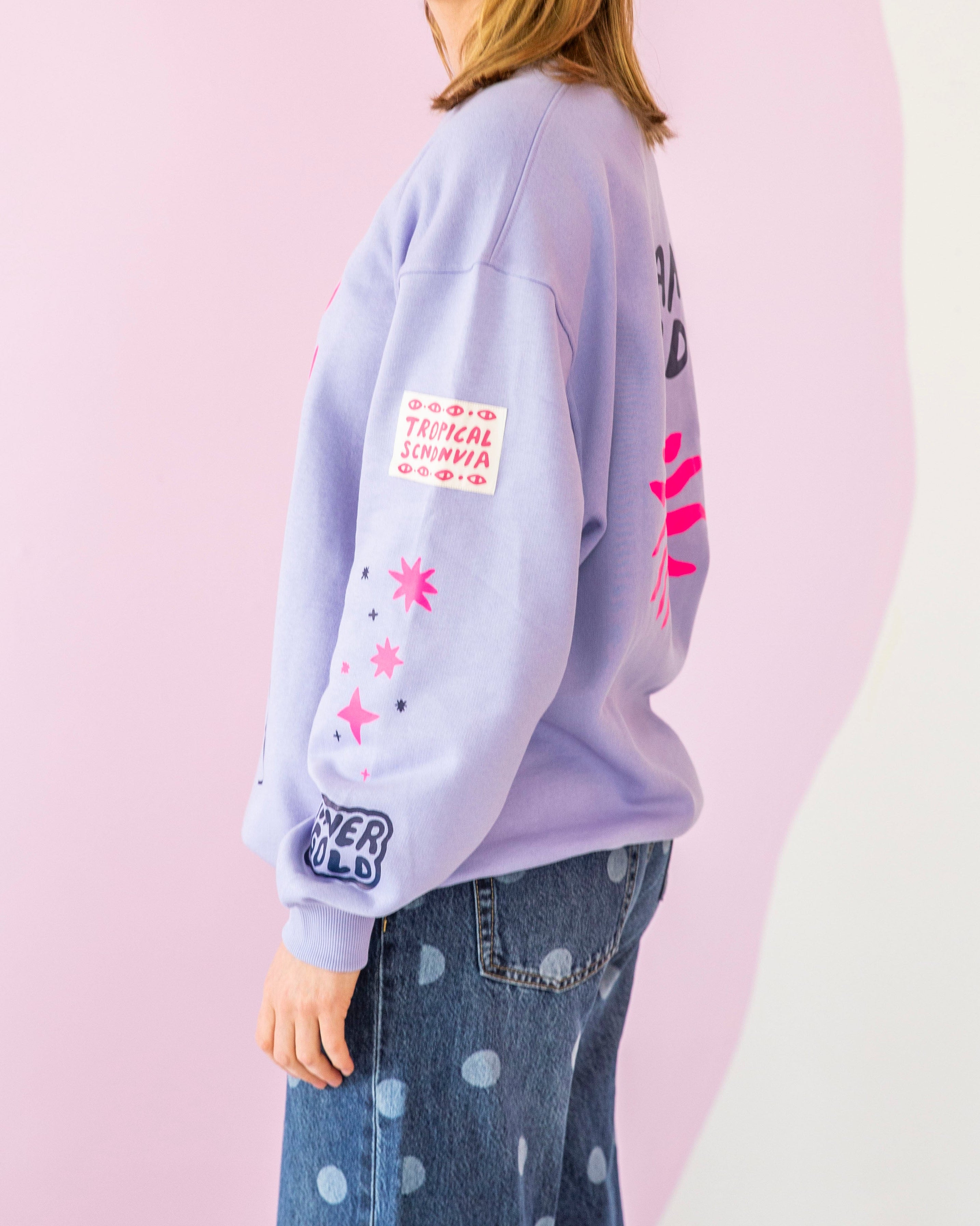 Let Go Glow sweatshirt