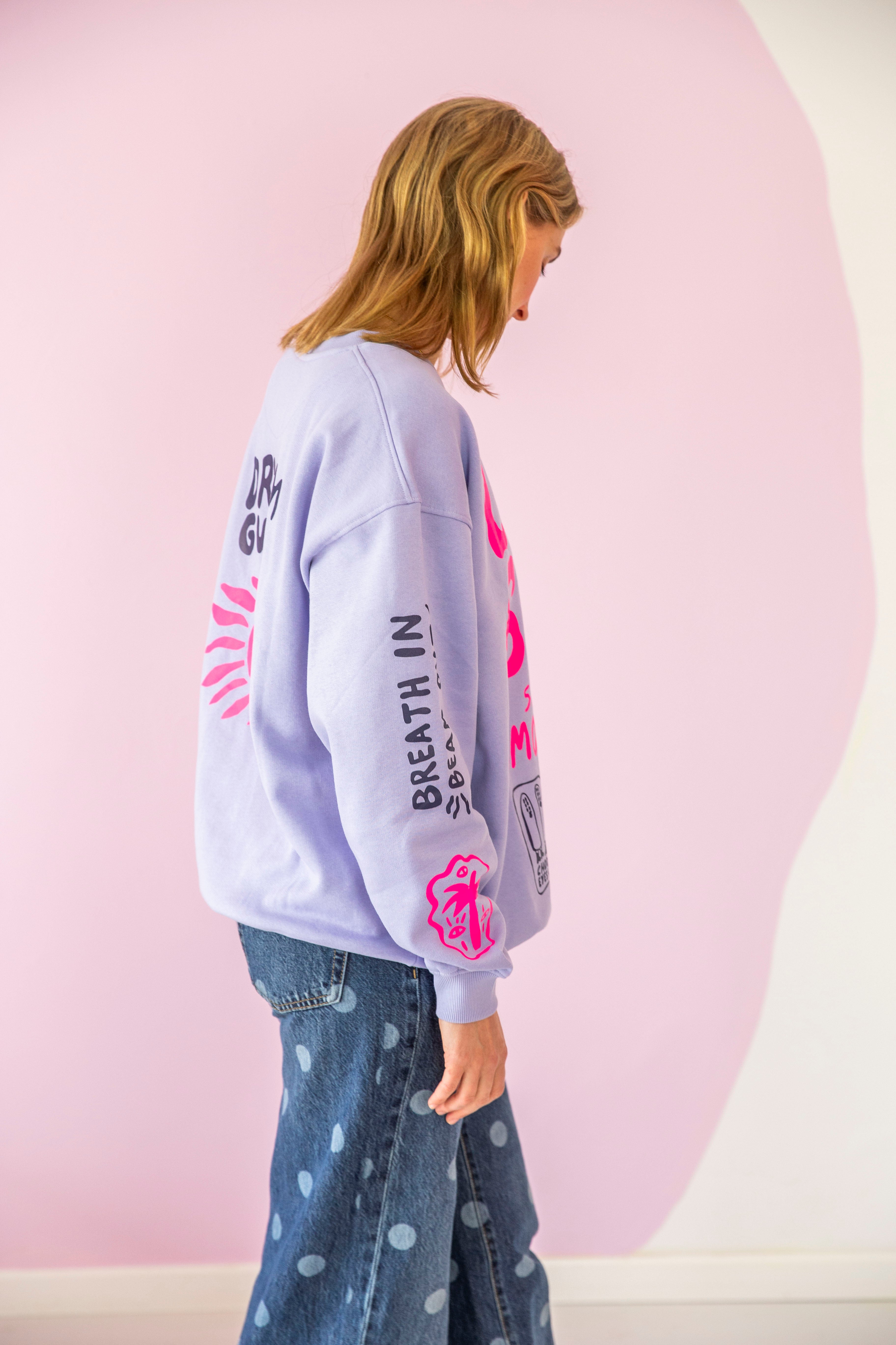 Let Go Glow sweatshirt