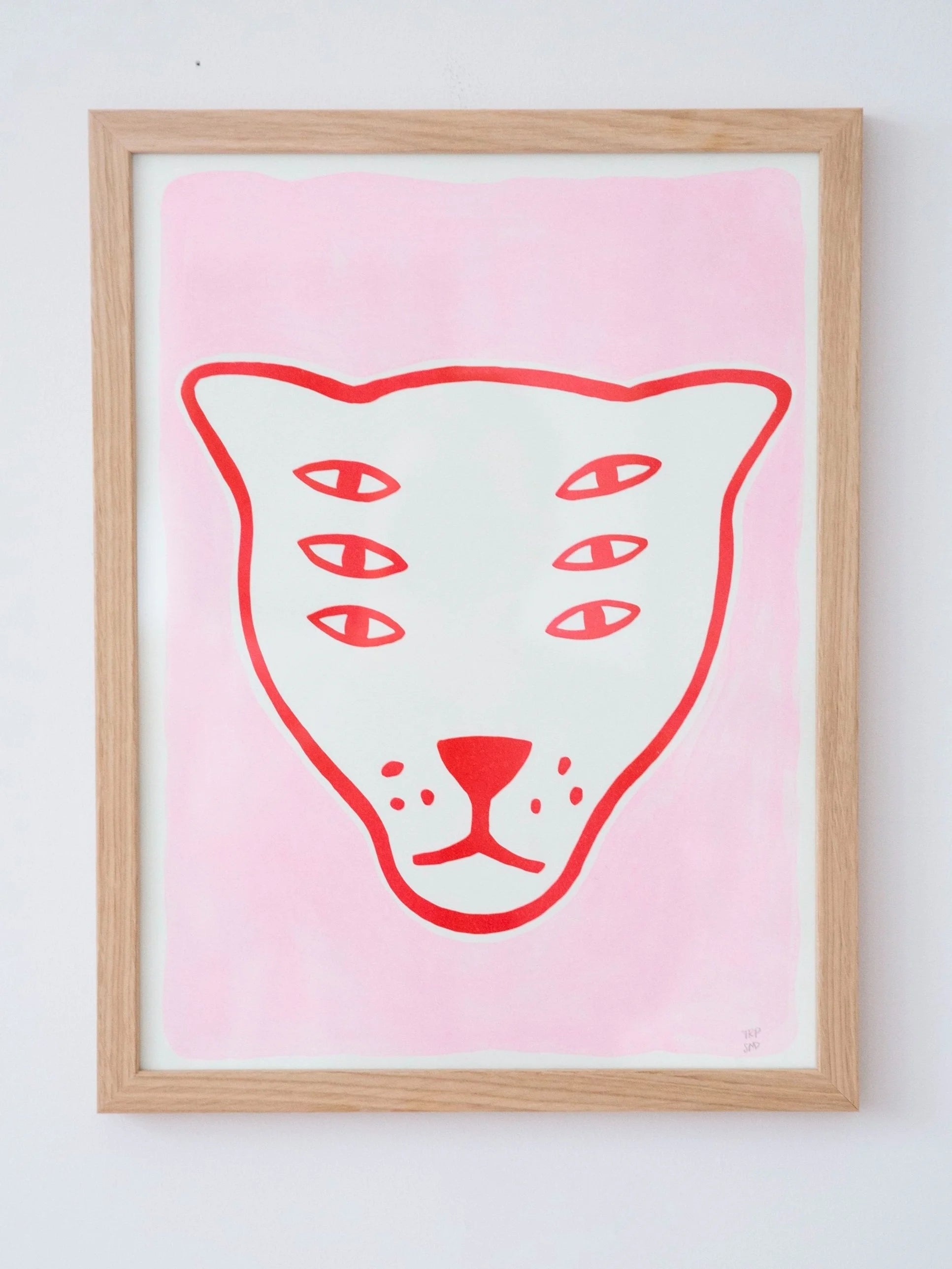 The Protector / pink and red