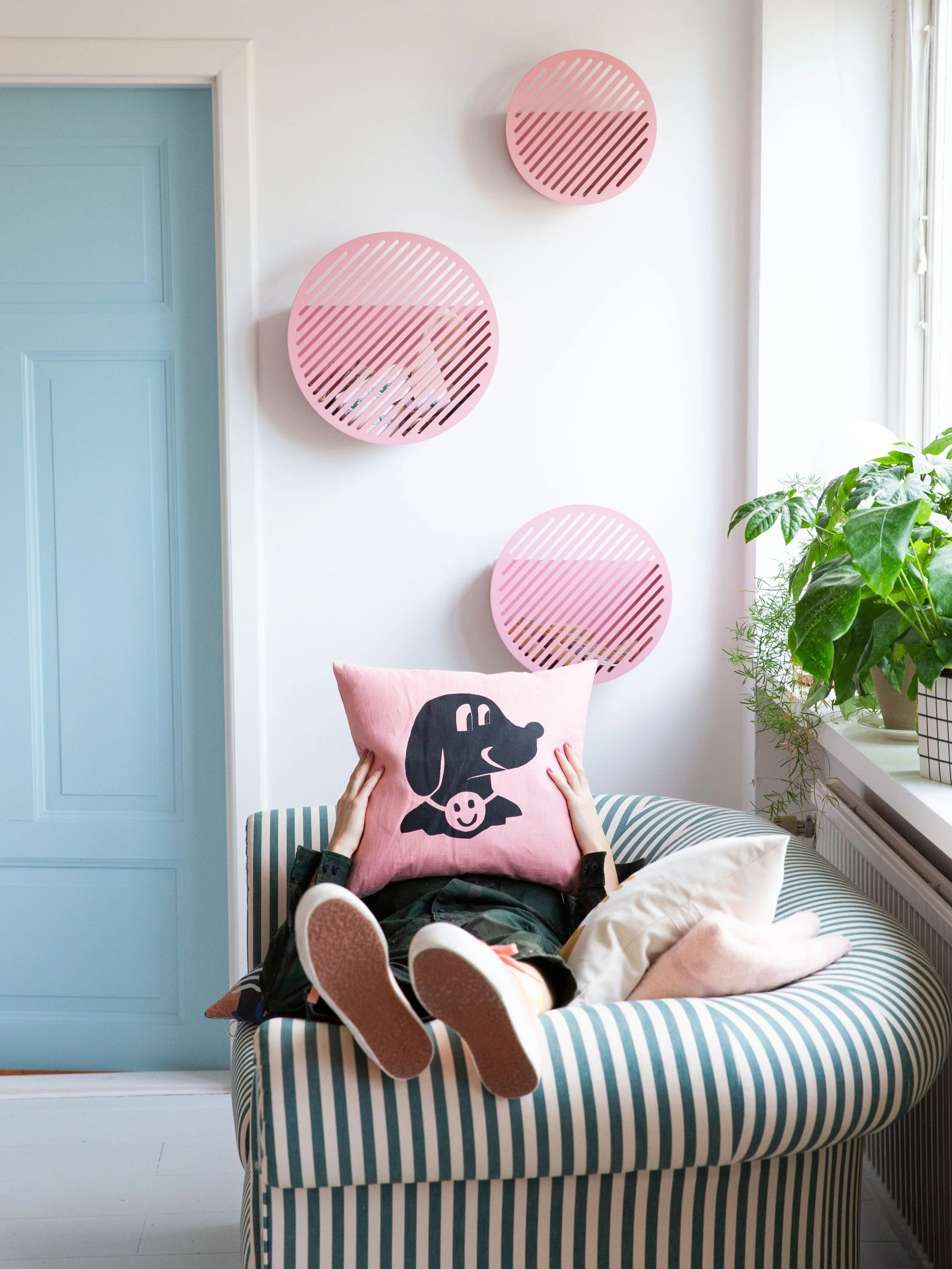 POF dog / cushion cover