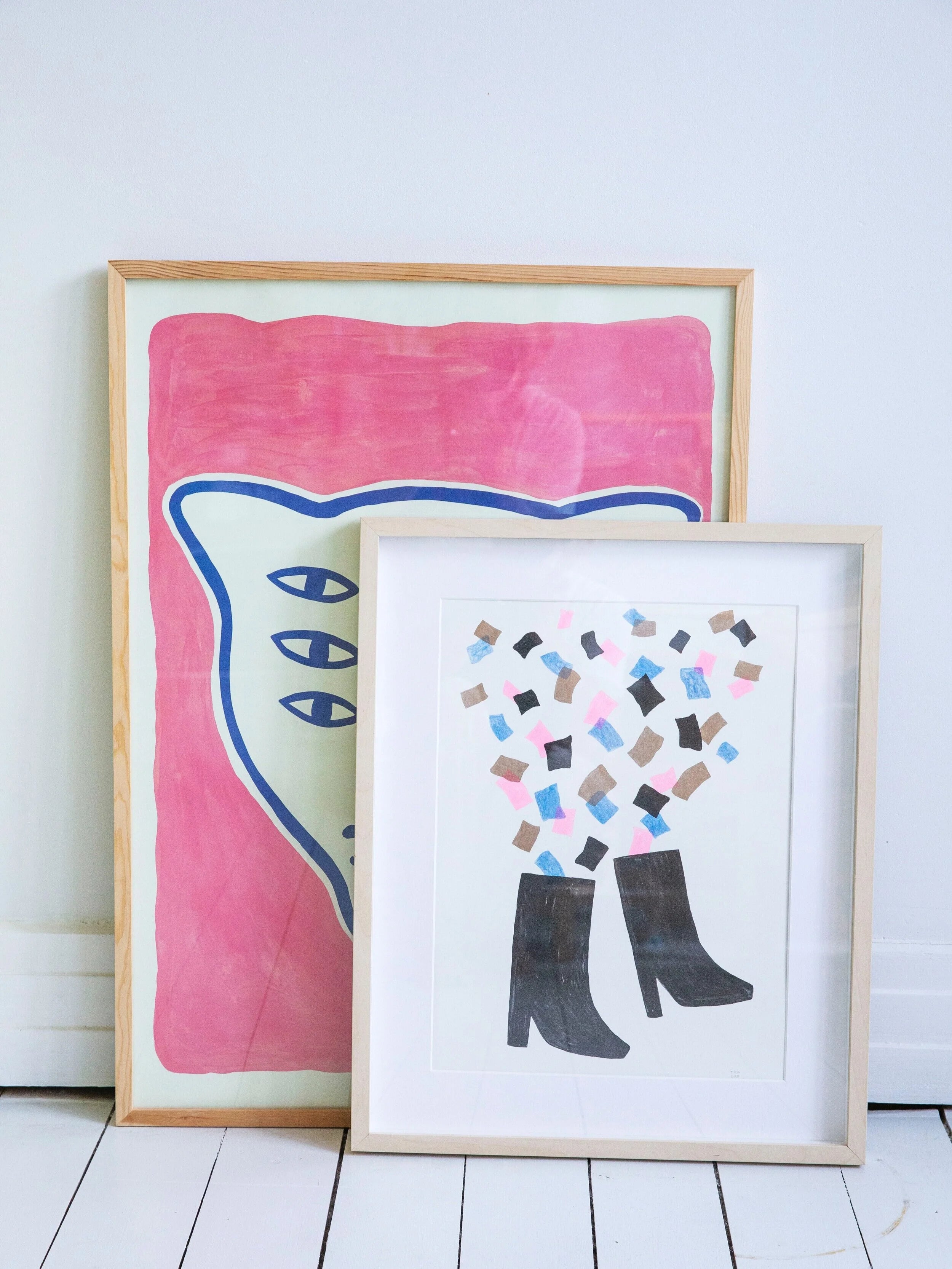 Moving Forward / riso print