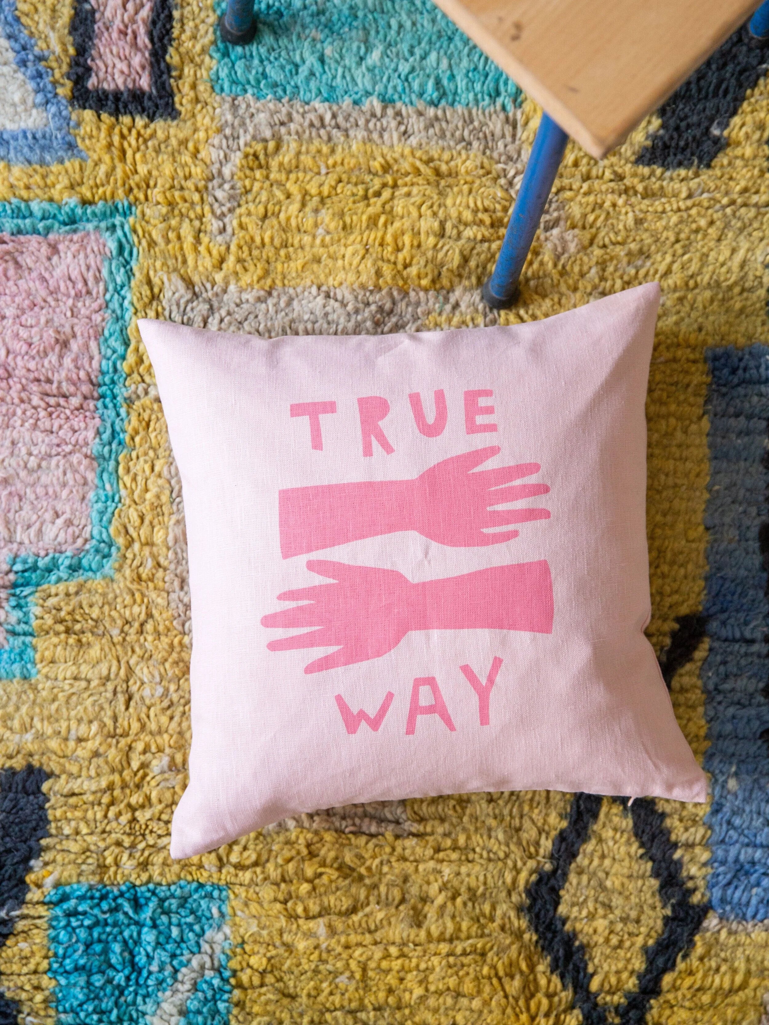 True Way / cushion cover