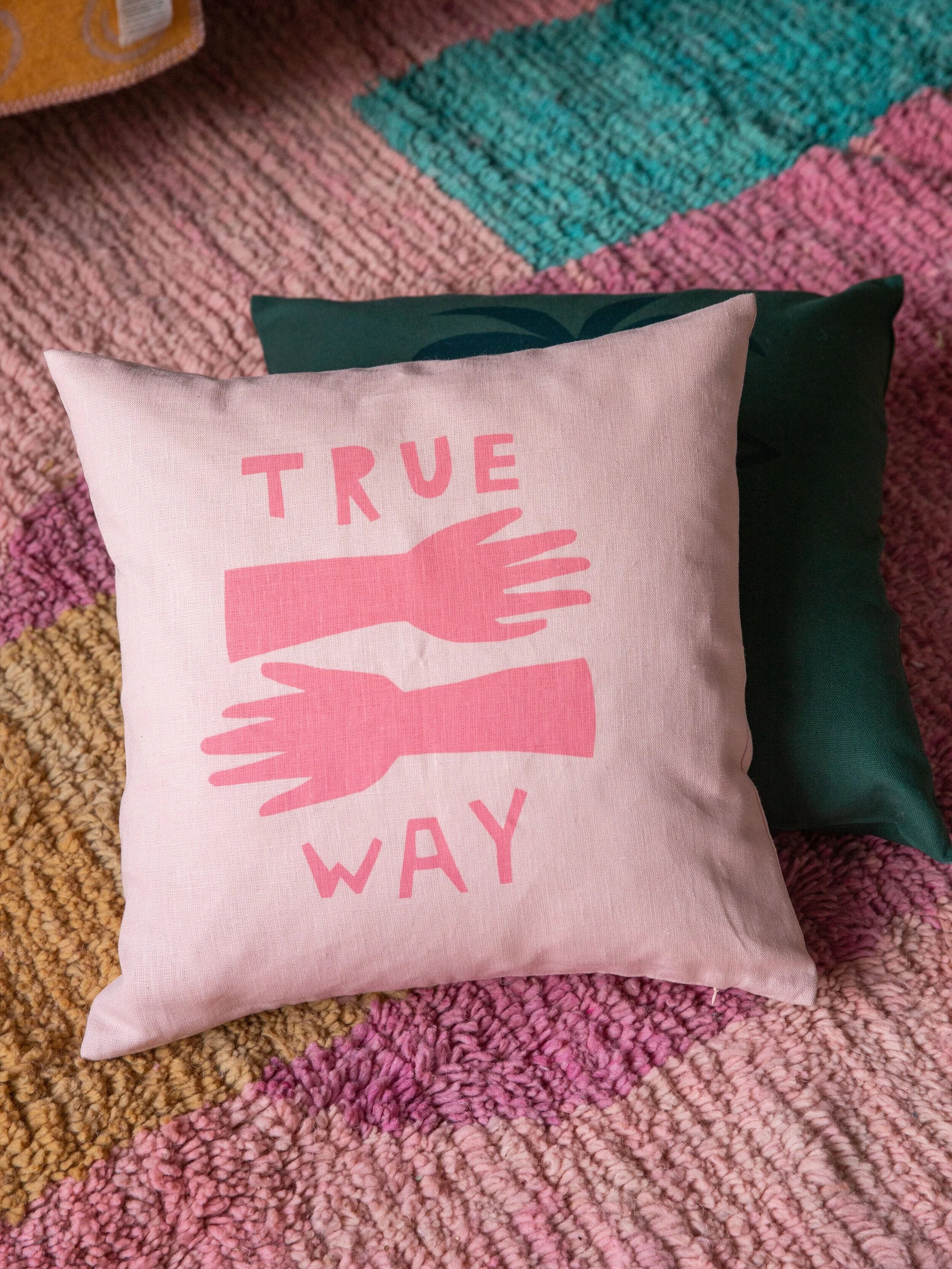 True Way / cushion cover