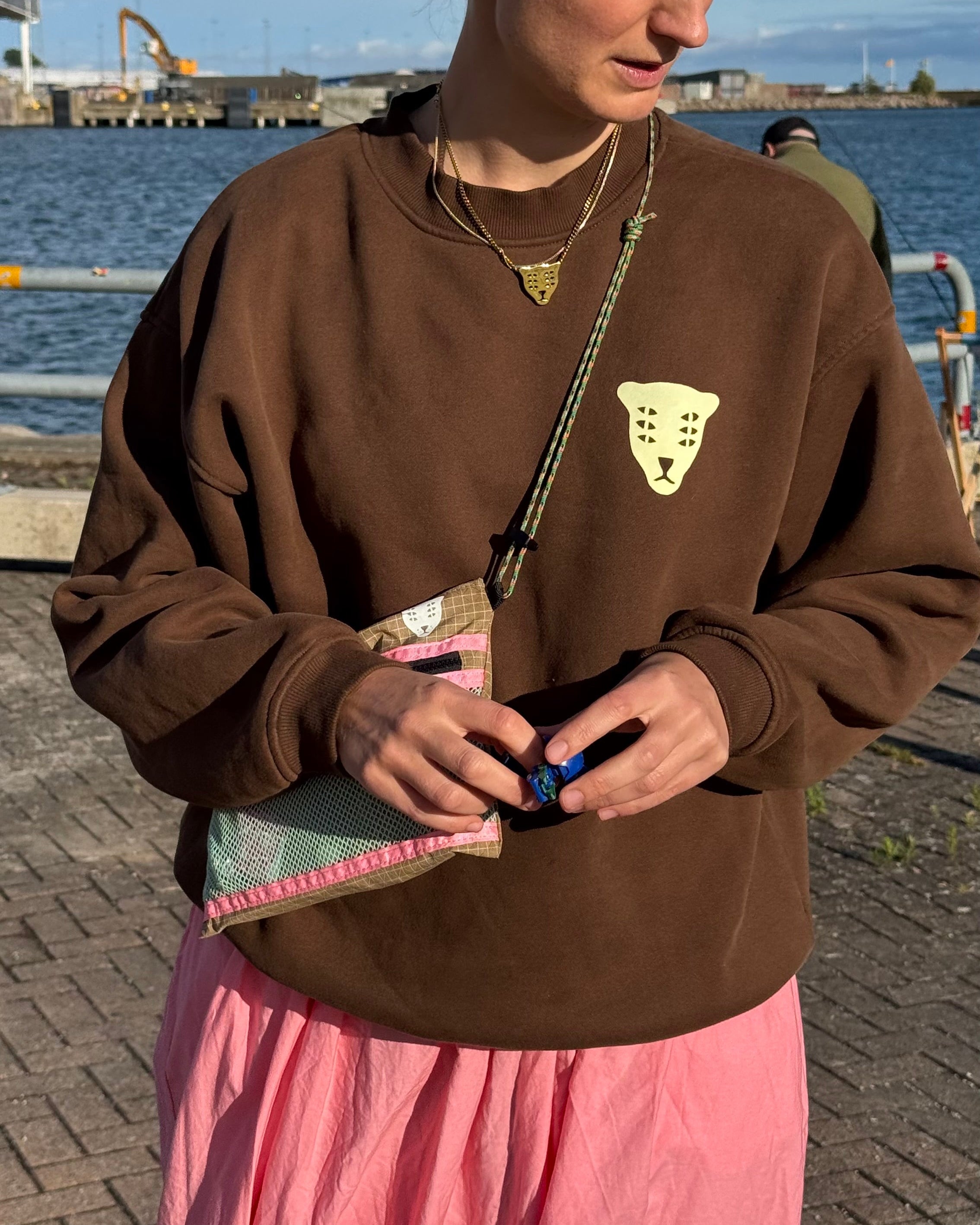 Protector sweatshirt brown
